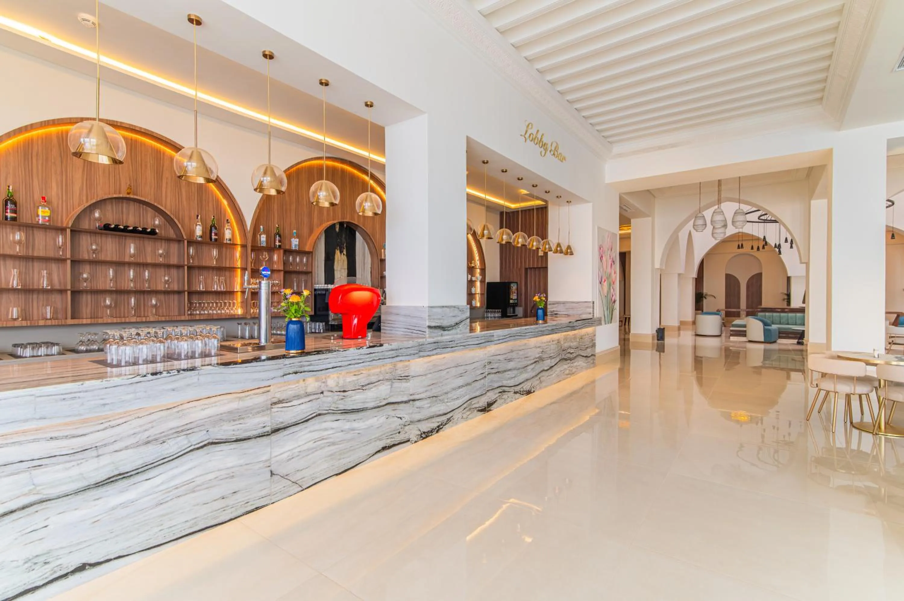 Lounge or bar in Pickalbatros Palais Des Roses - Agadir - All Inclusive