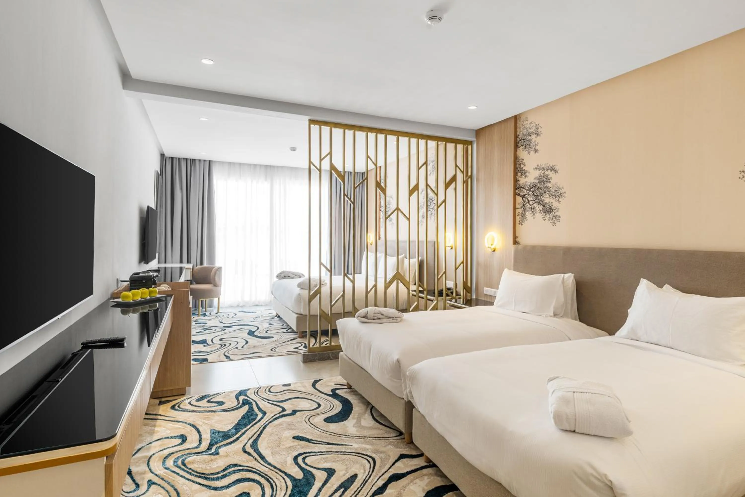 Bed in Pickalbatros Palais Des Roses - Agadir - All Inclusive