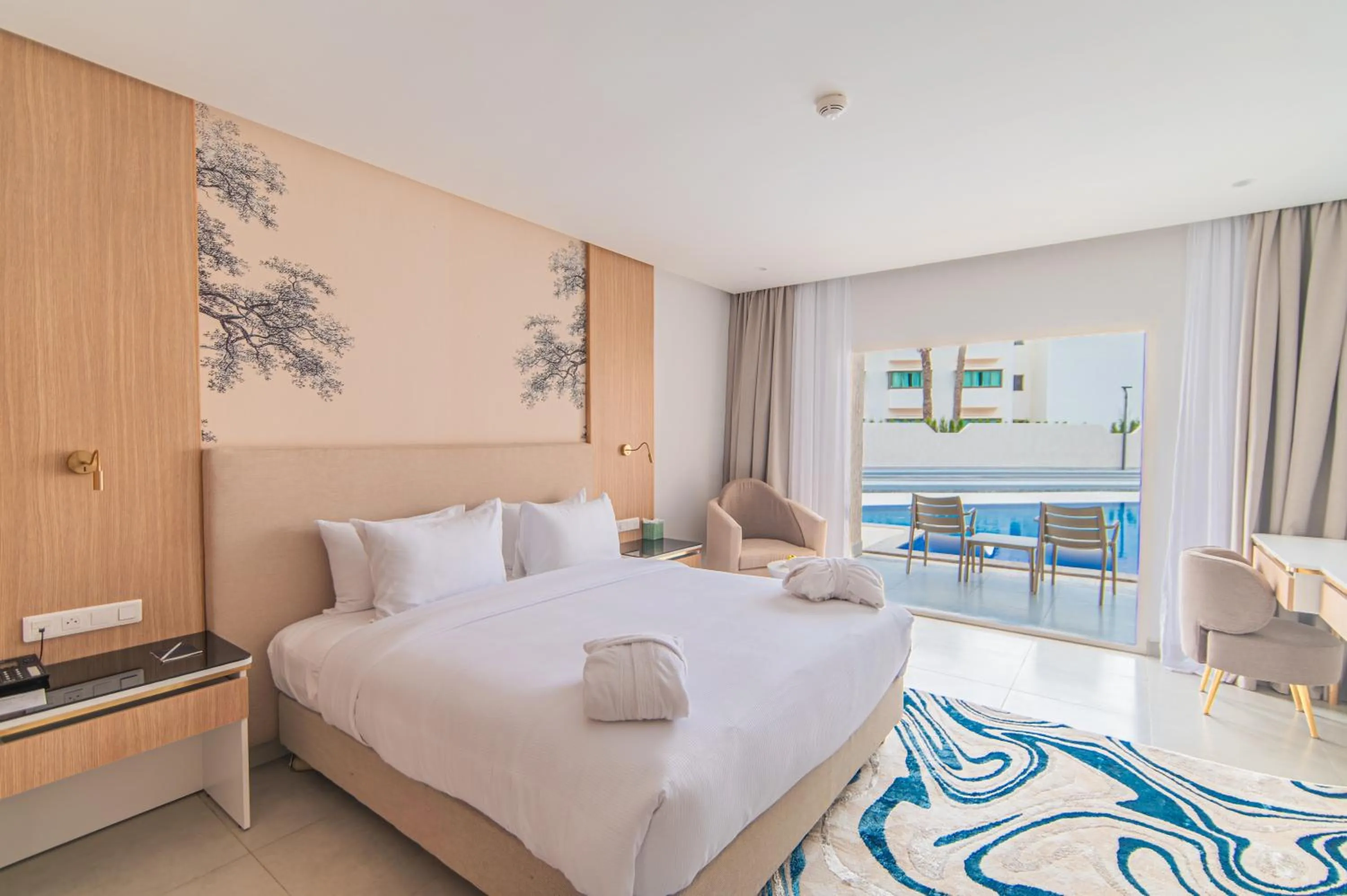 Bed in Pickalbatros Palais Des Roses - Agadir - All Inclusive