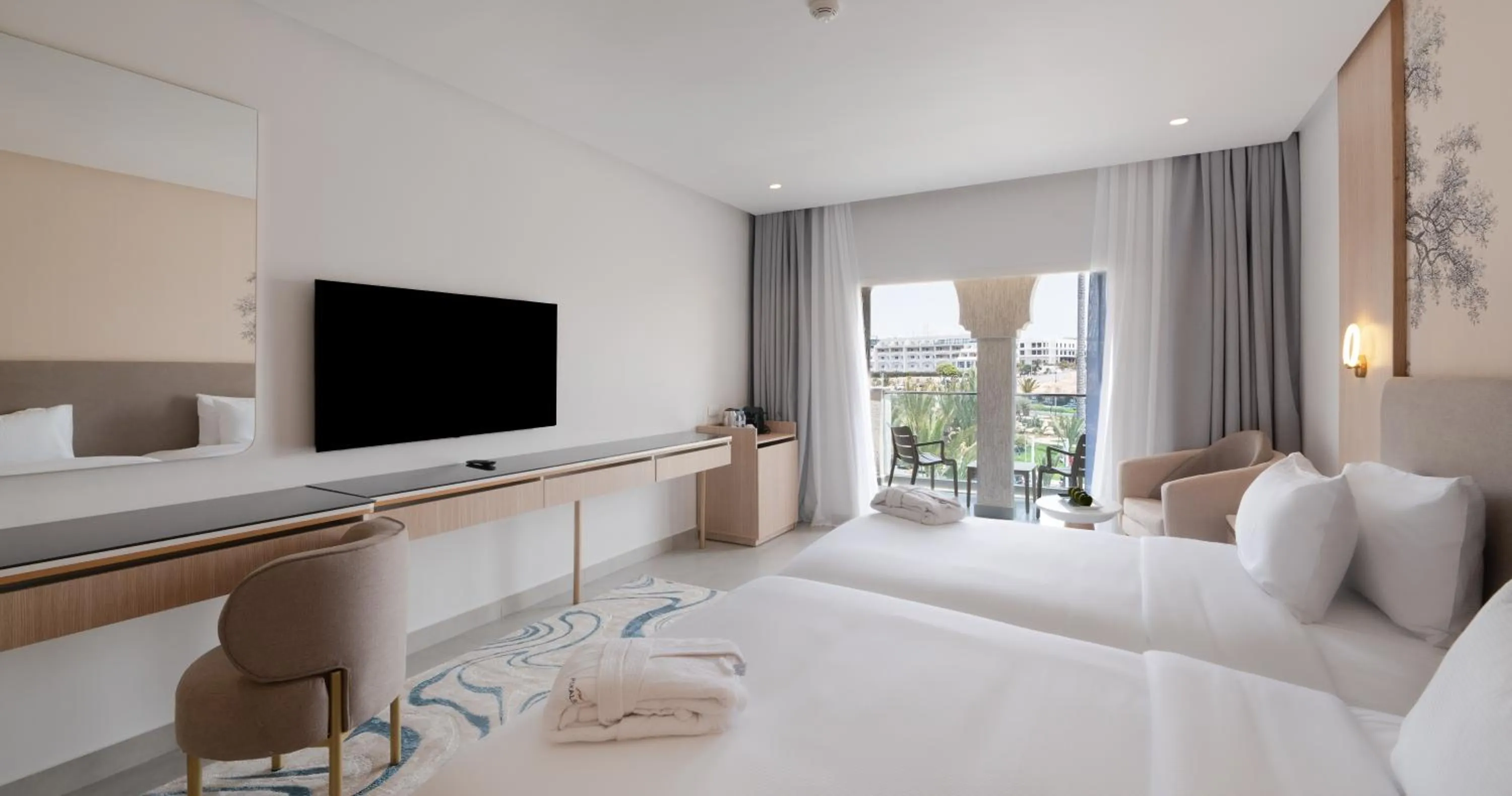 Bed in Pickalbatros Palais Des Roses - Agadir - All Inclusive