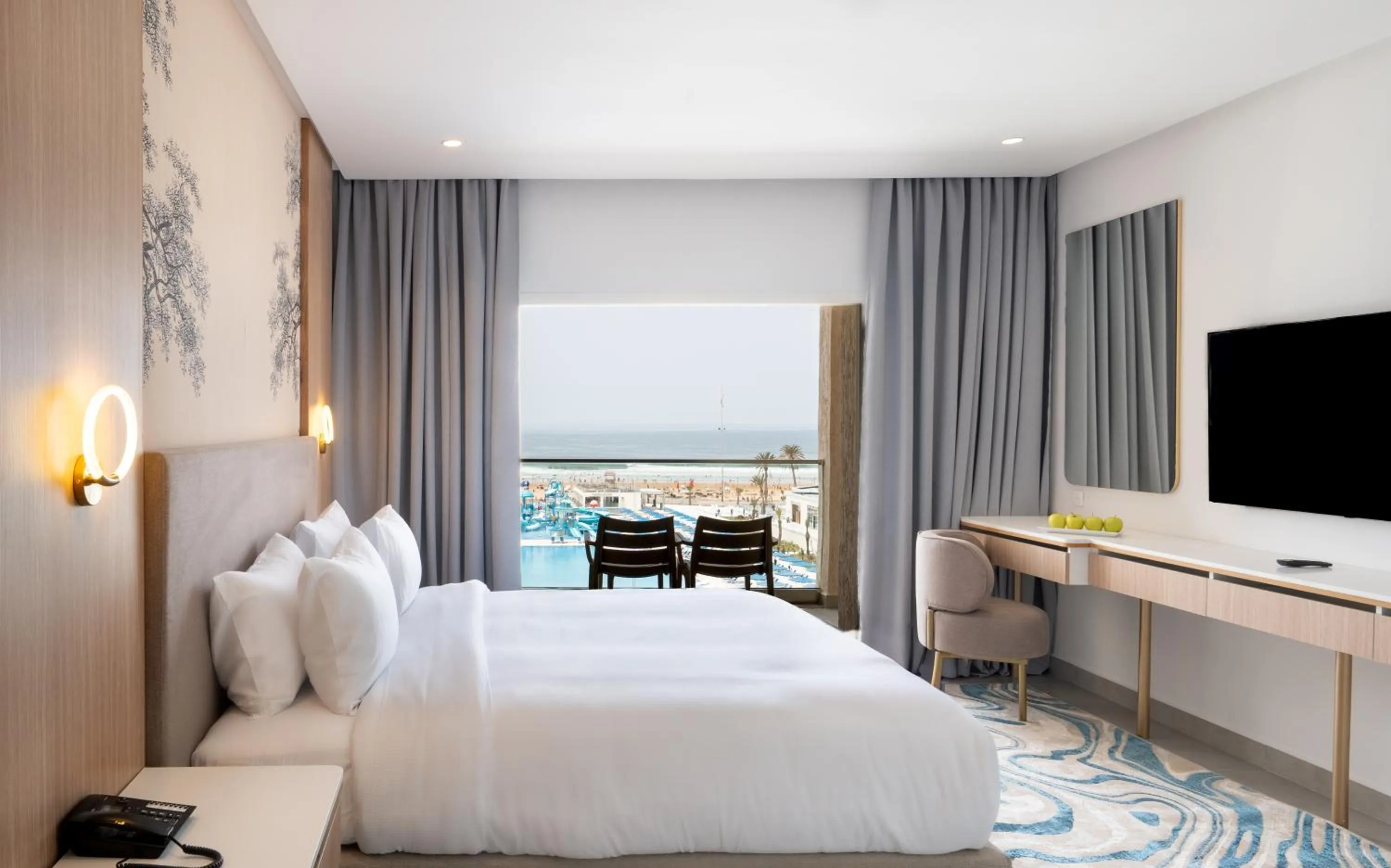 Bed in Pickalbatros Palais Des Roses - Agadir - All Inclusive