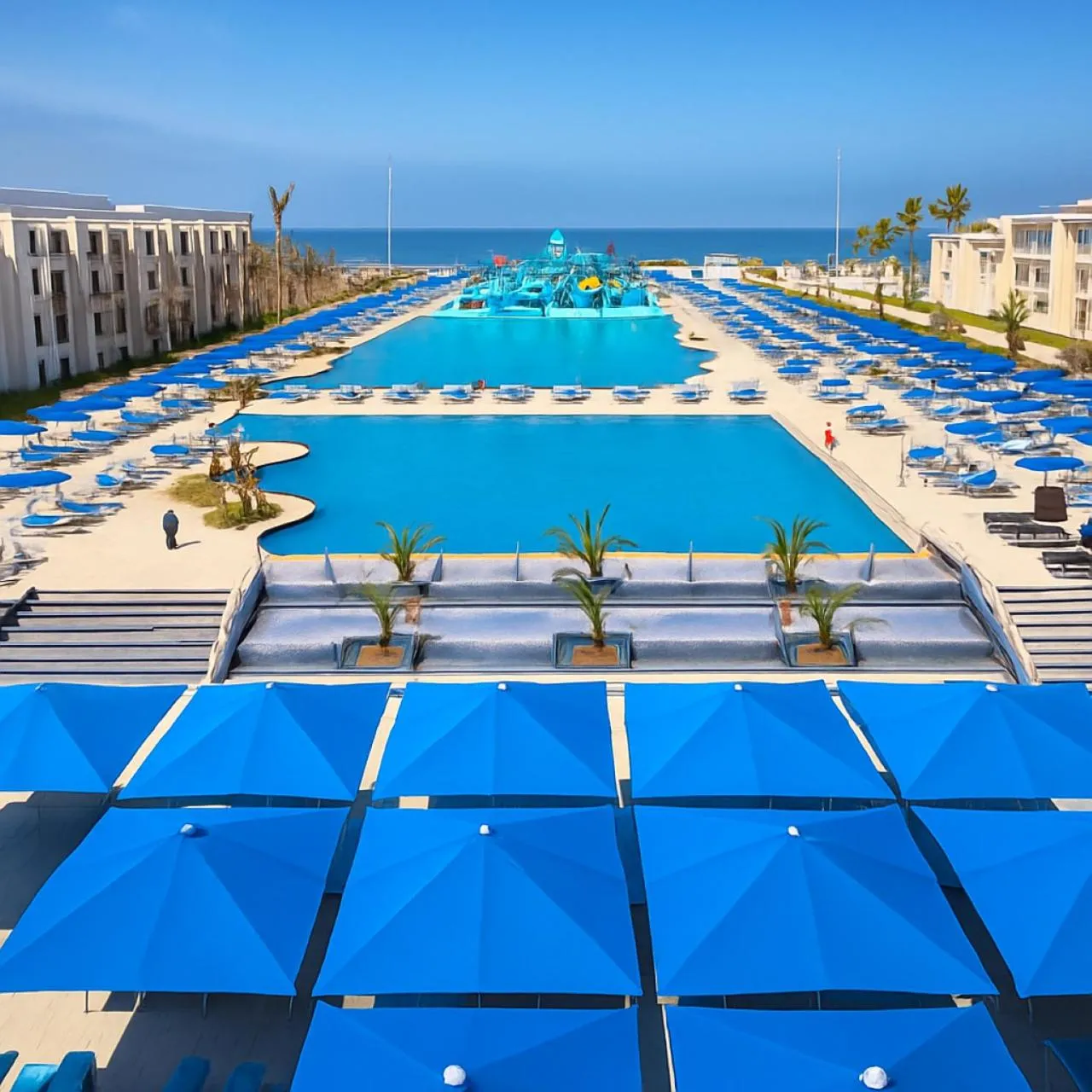 Day in Pickalbatros Palais Des Roses - Agadir - All Inclusive