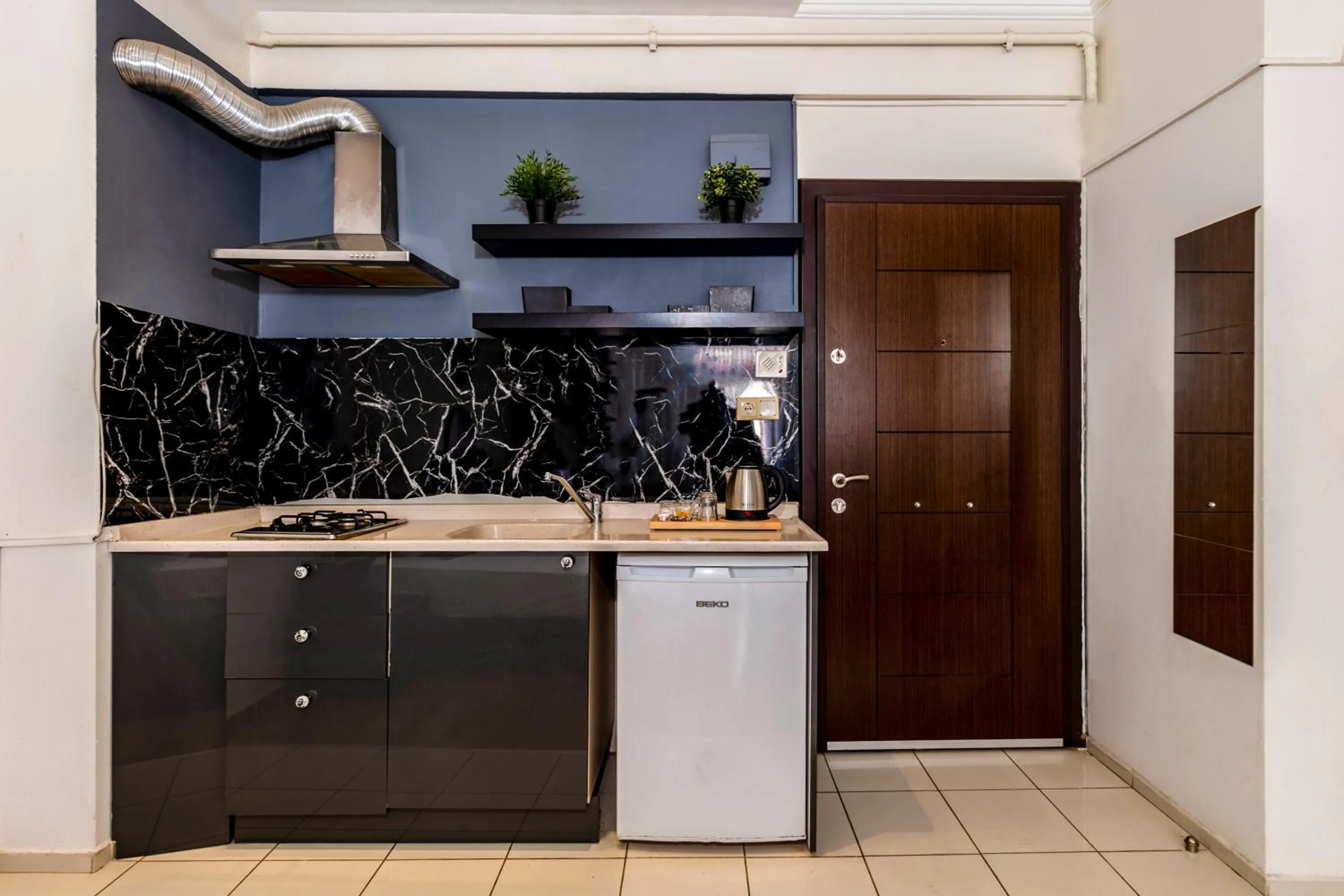 Kitchen or kitchenette in Brk Dream Suites Taksim
