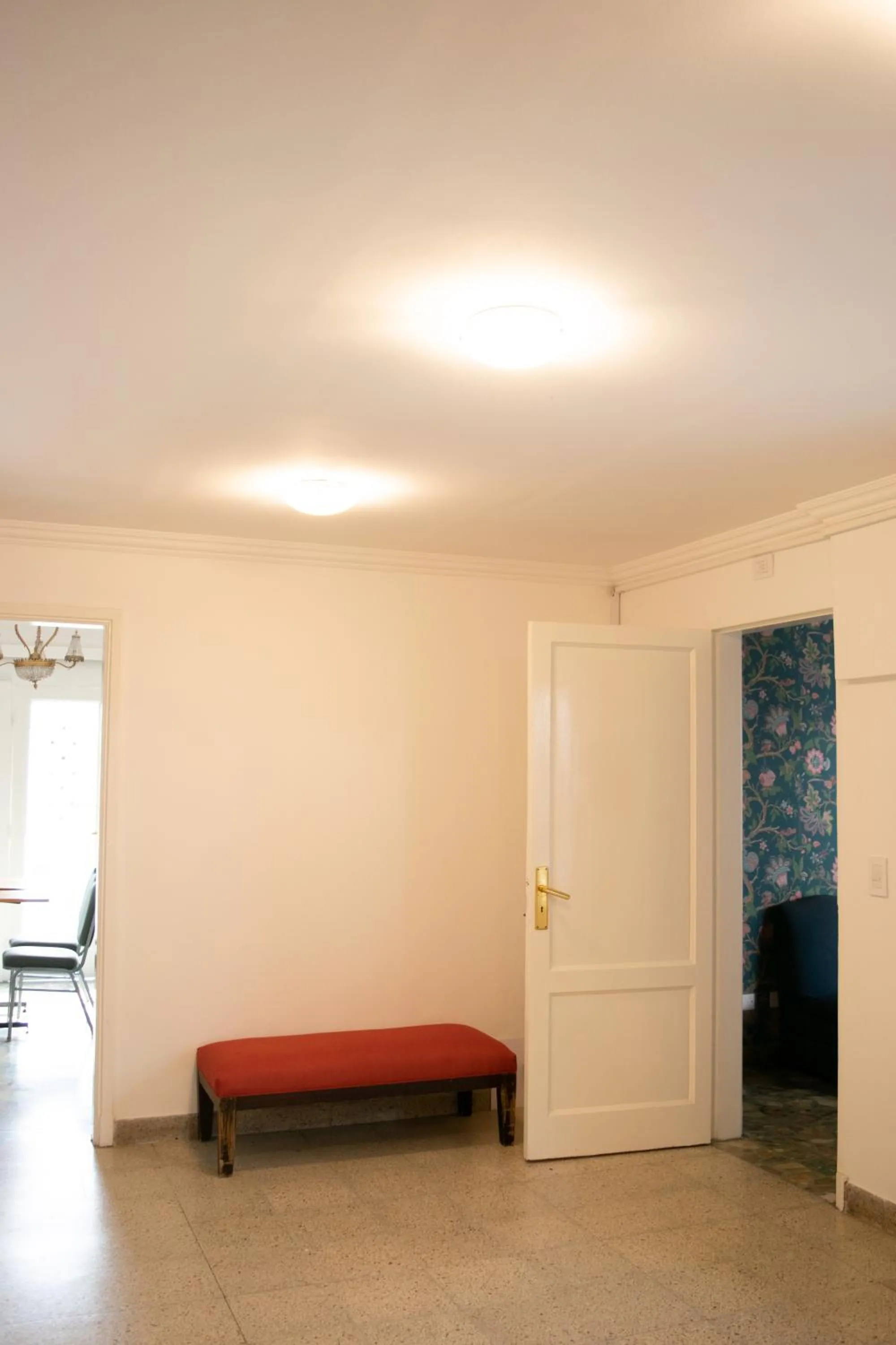 Living room, Bed in La Casona del Monumento