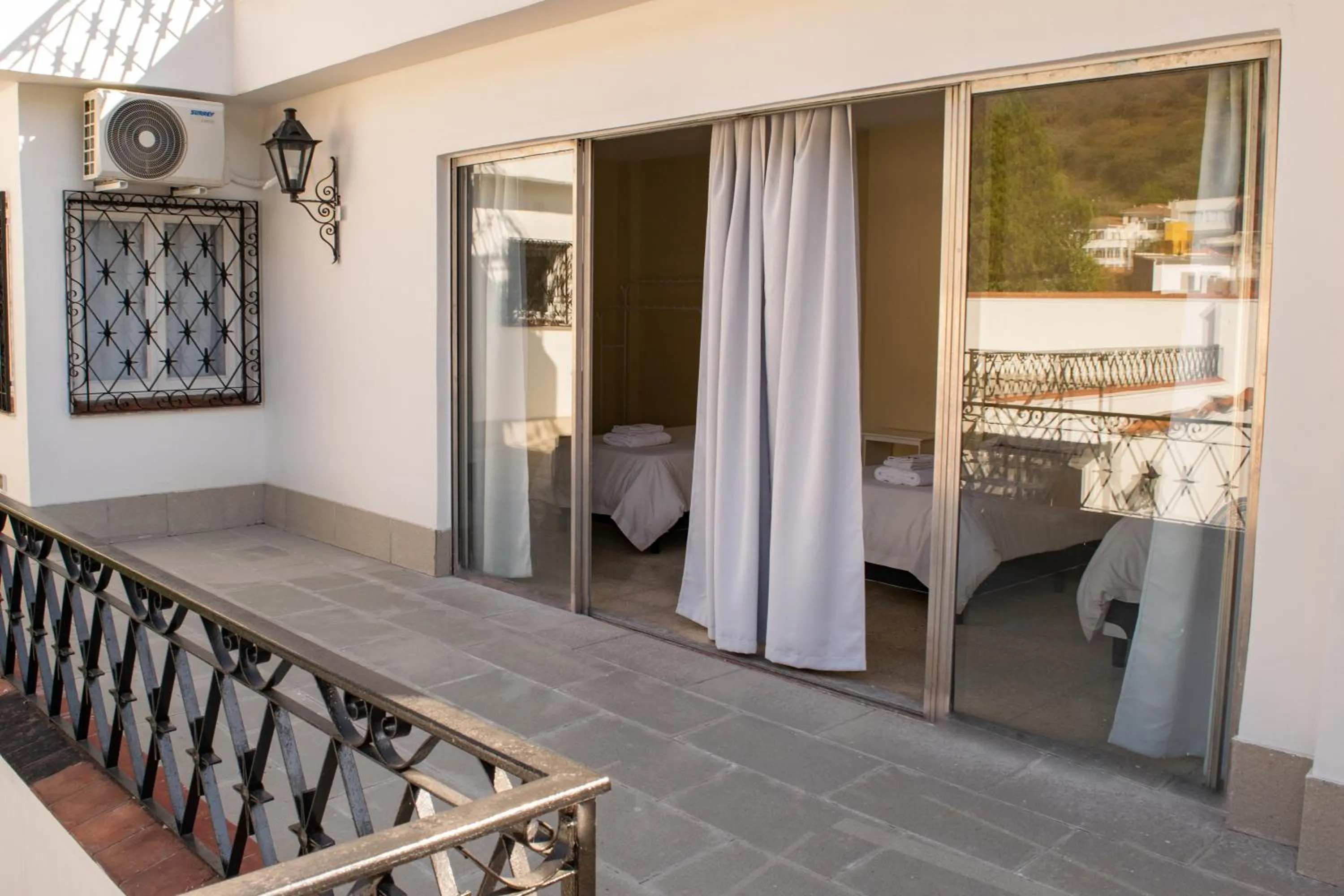 Garden view in La Casona del Monumento