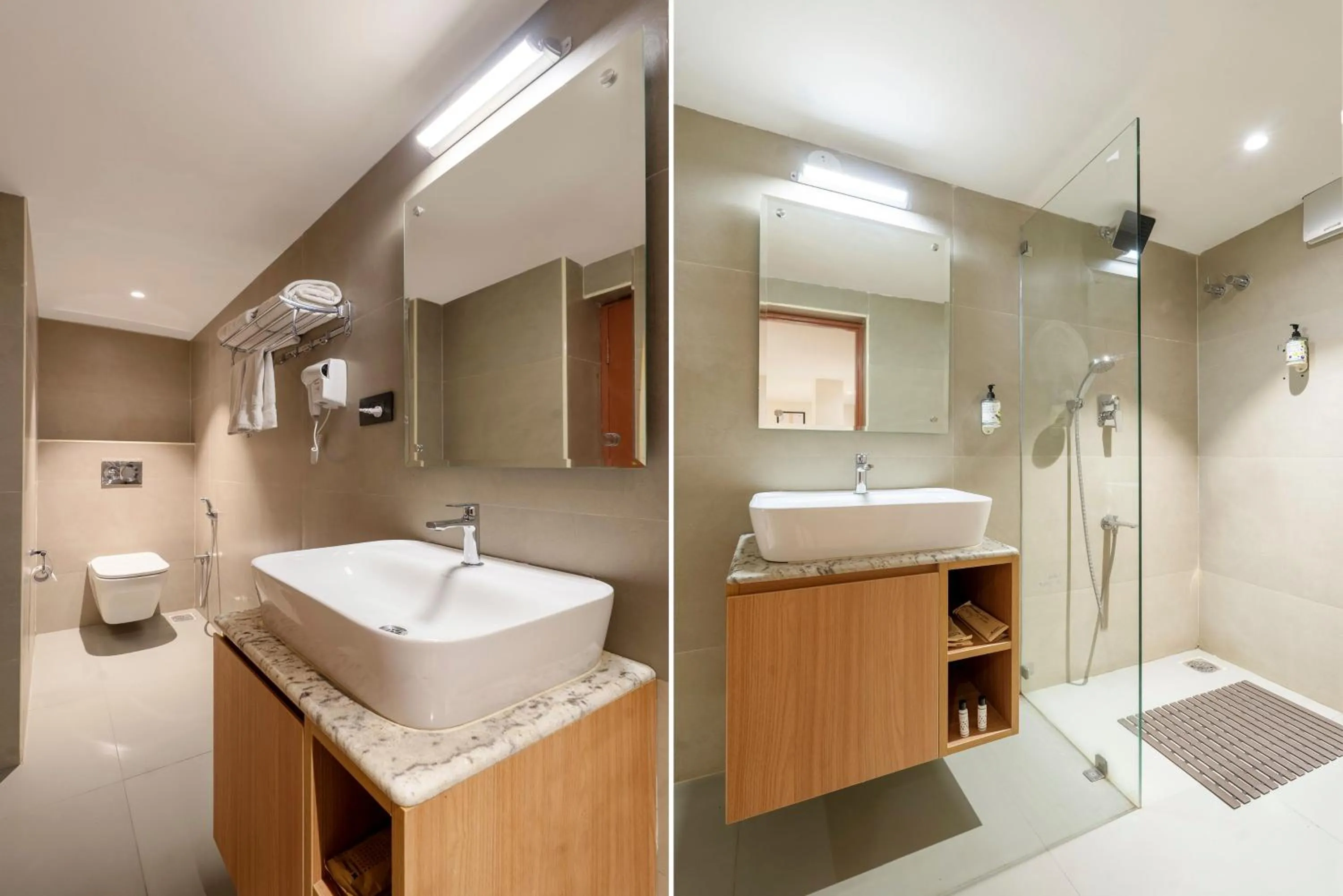 Bathroom in Treebo Premium Taara