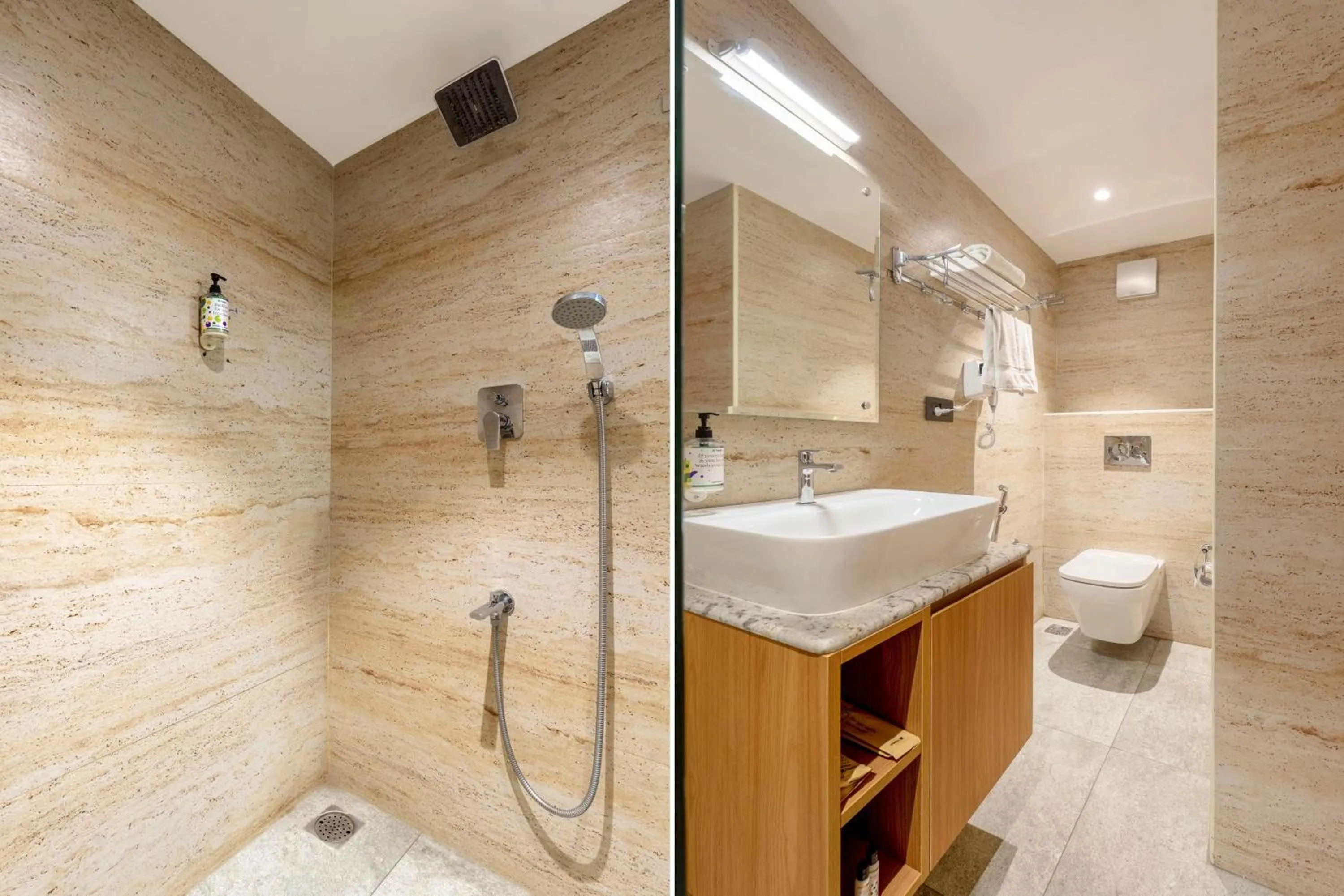 Bathroom in Treebo Premium Taara