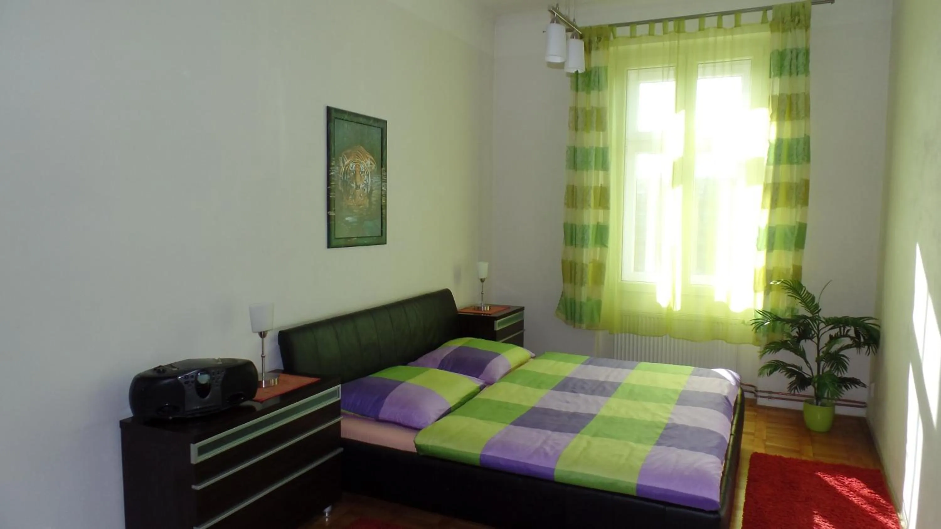 Day, Bed in Apartments Rokytka - Praha