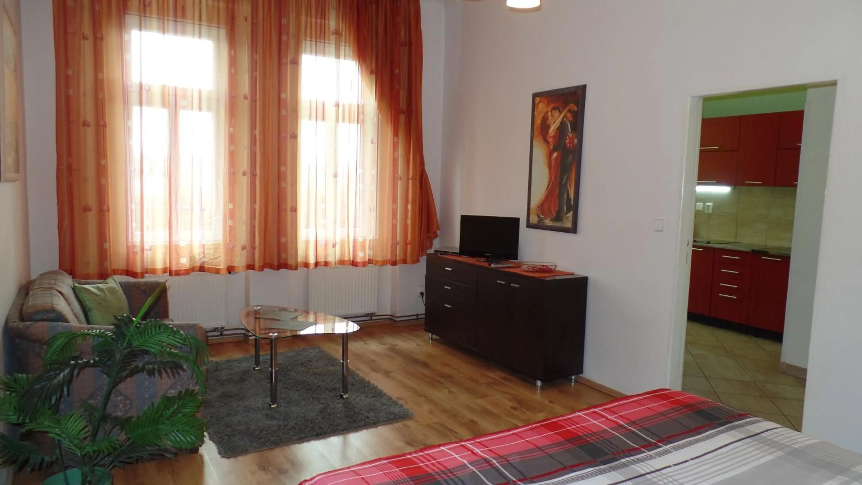 Decorative detail, Bed in Apartments Rokytka - Praha