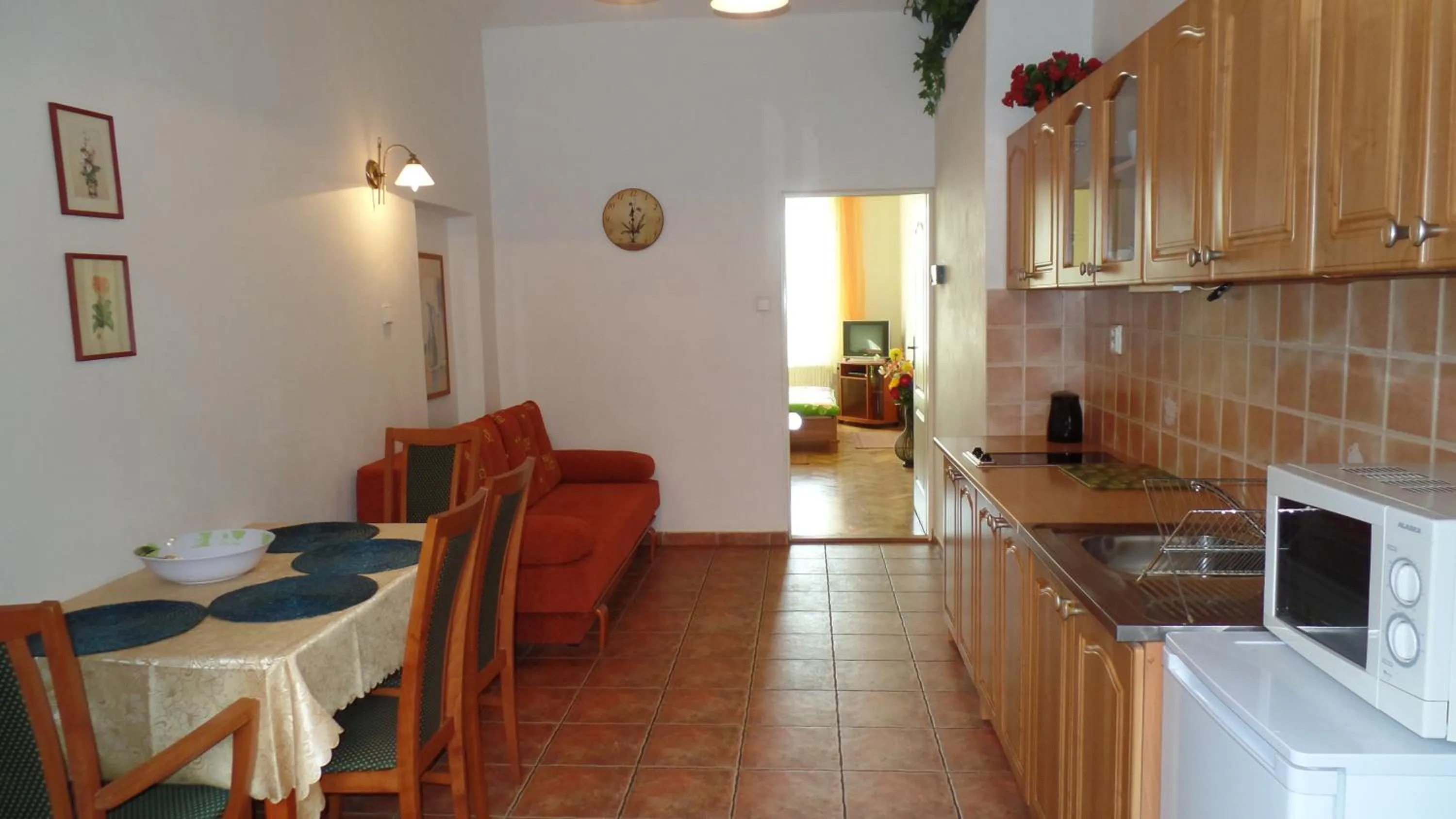 Kitchen or kitchenette in Apartments Rokytka - Praha