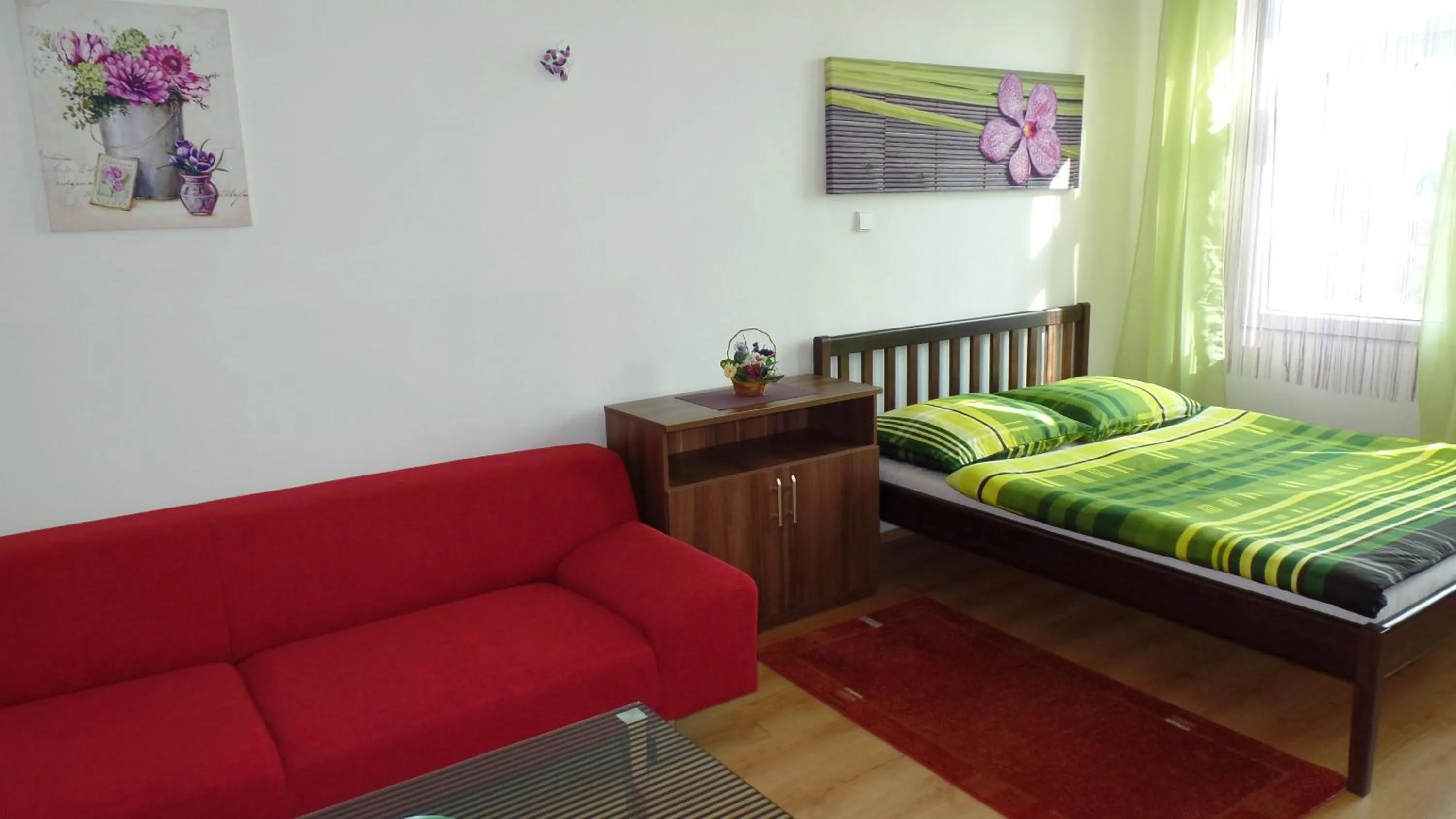 Photo of the whole room, Bed in Apartments Rokytka - Praha