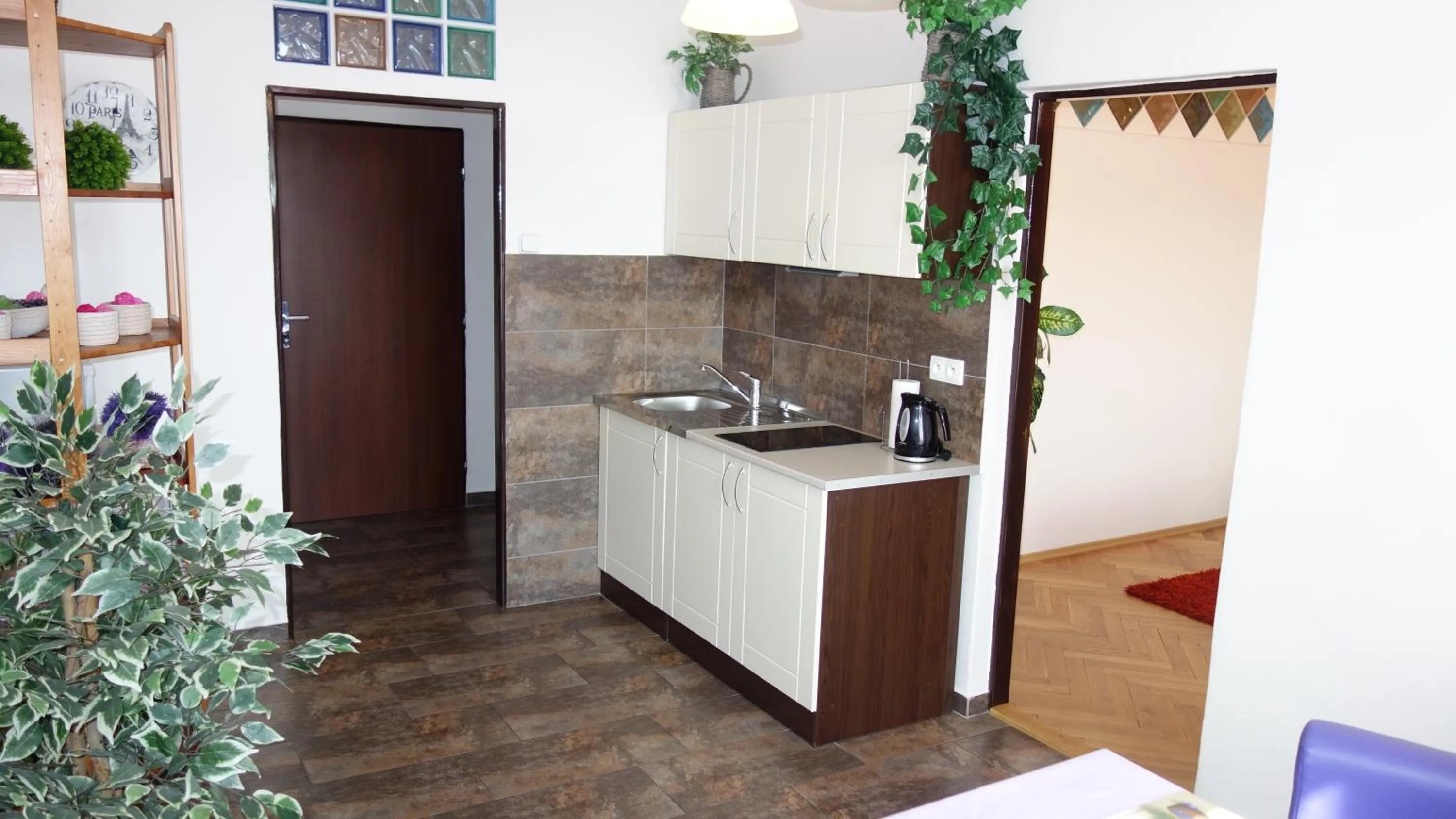 Kitchen or kitchenette in Apartments Rokytka - Praha