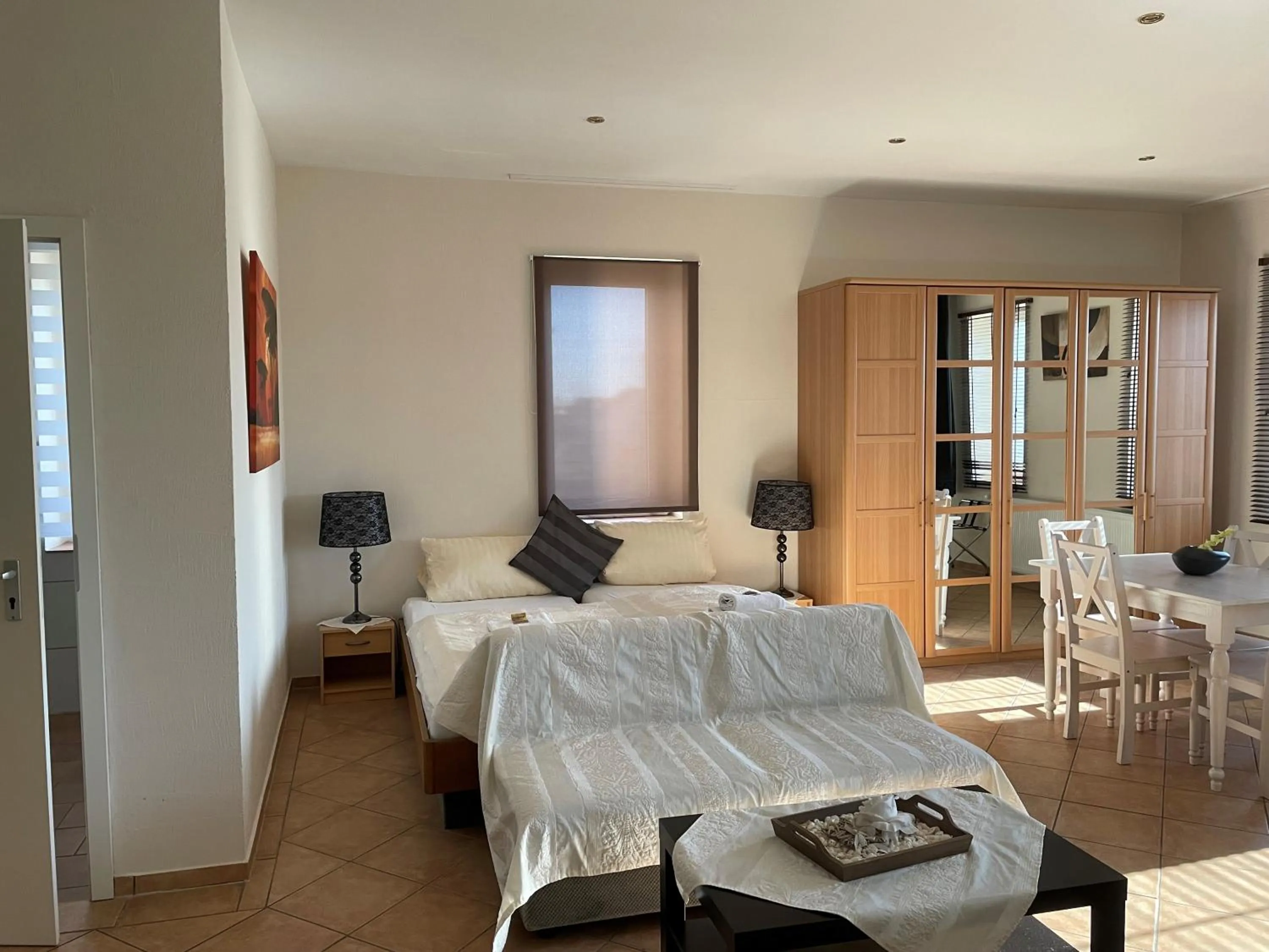 Bed in Hotel Corsten