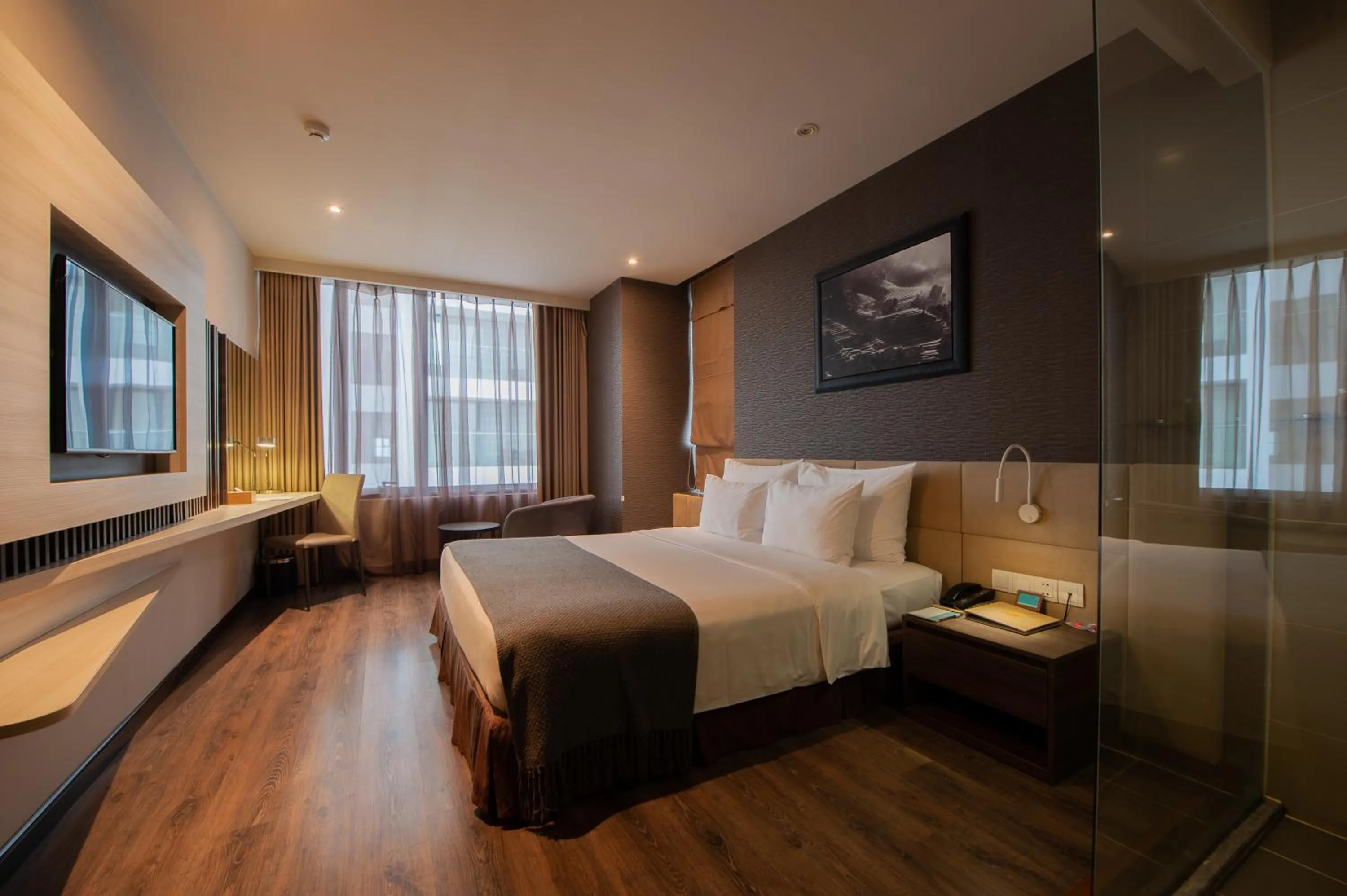 Bed in Alana Nha Trang Beach Hotel