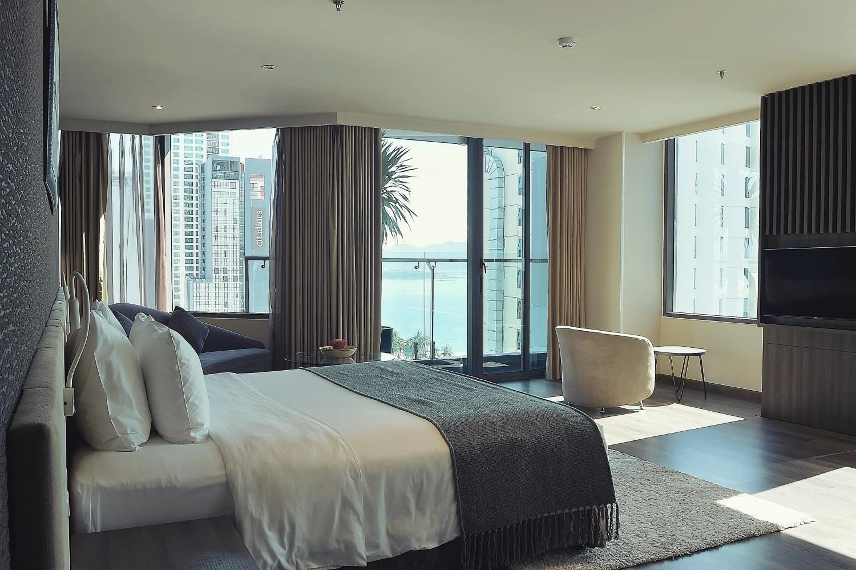 Bed in Alana Nha Trang Beach Hotel