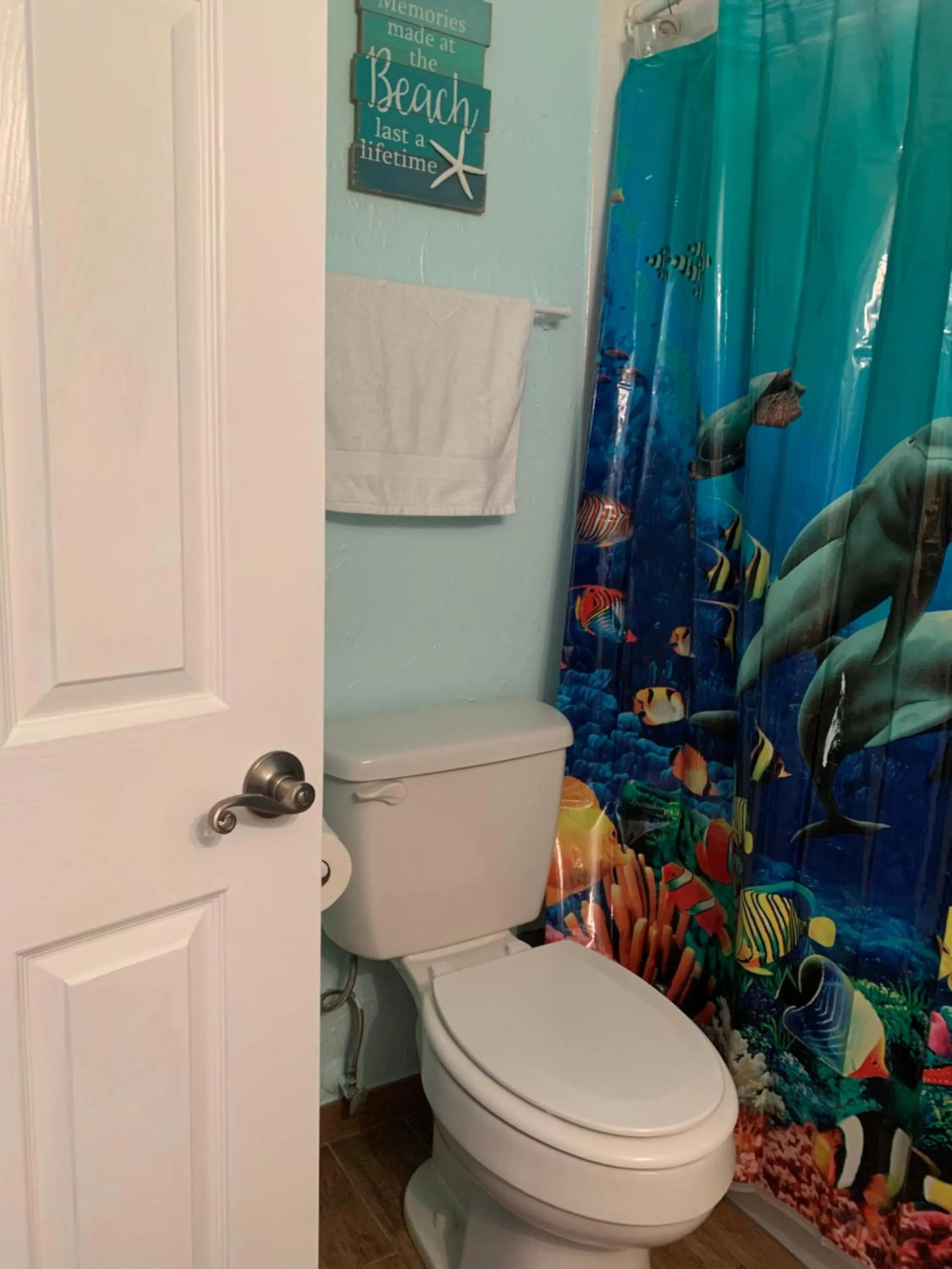 Toilet in Coquina Beach Club 109