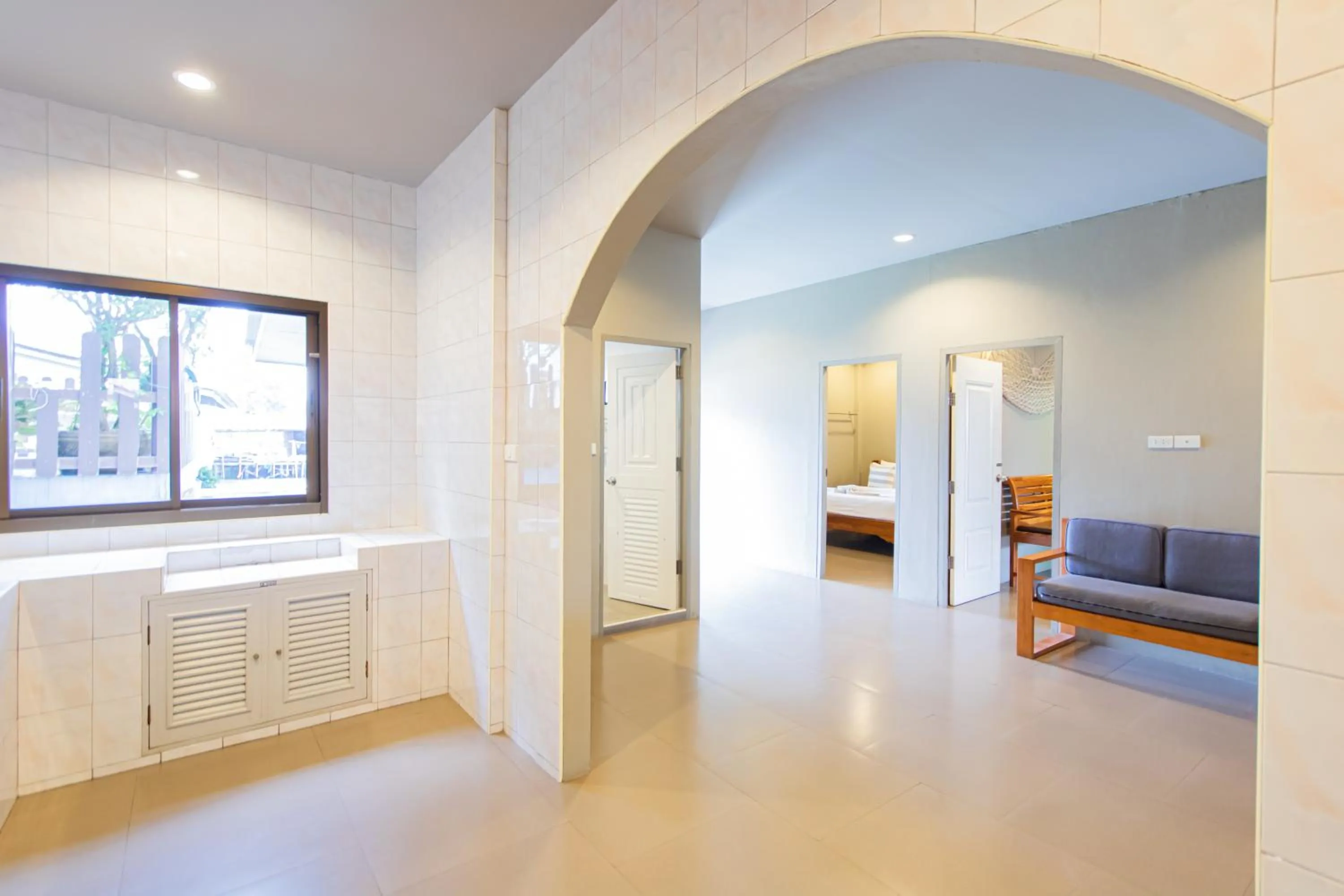 Bed in Baan Tah On The Sea