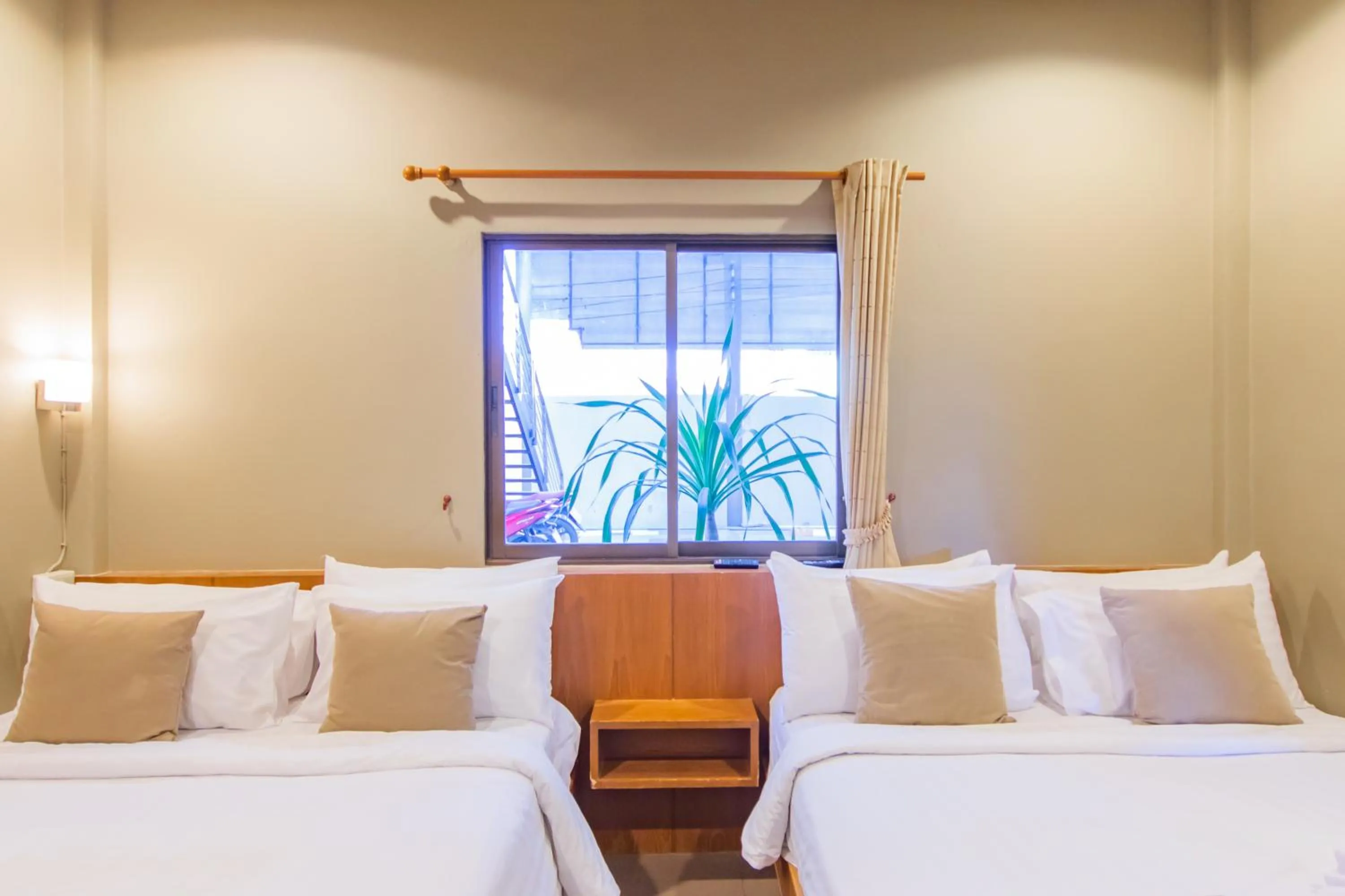 Bed in Baan Tah On The Sea