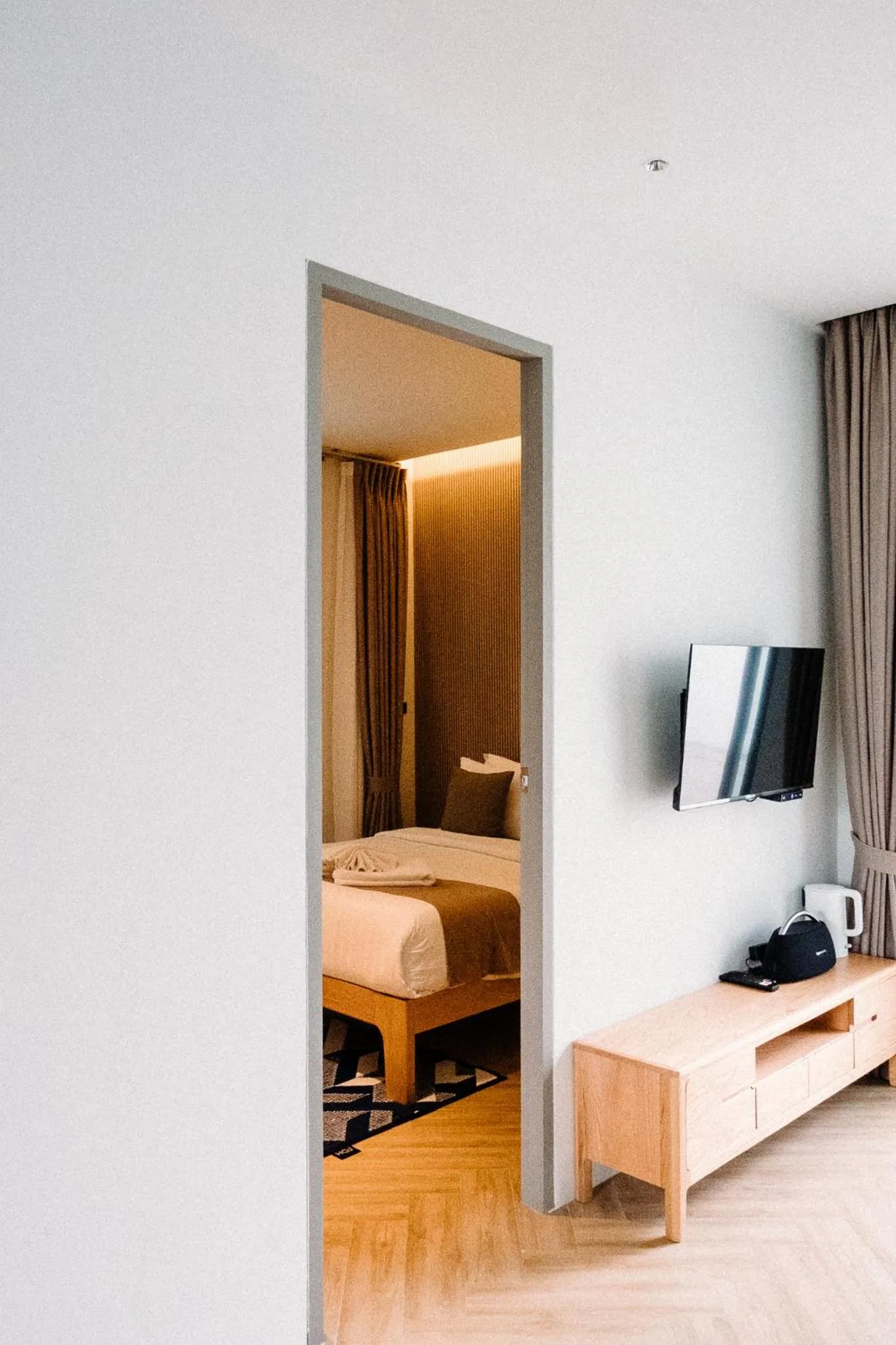 Bed in Baan Tah On The Sea