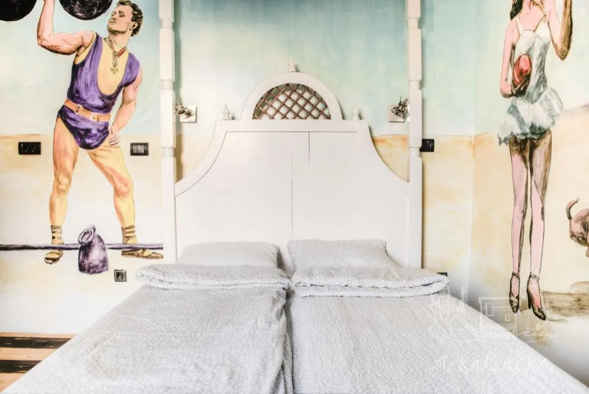 Bed in ArkaBarka 2- Floating Dream Rooms and Apartments