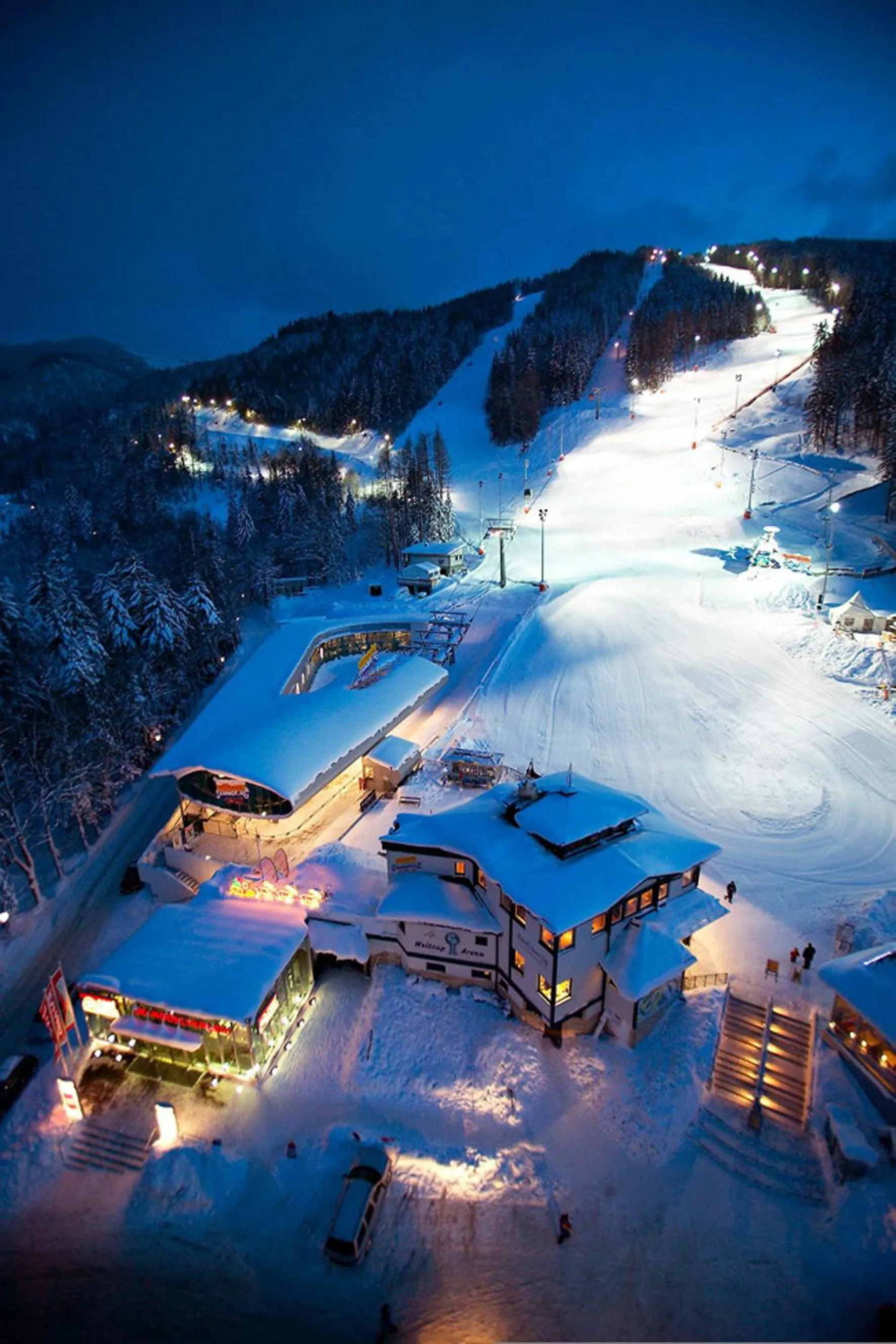 Bird's eye view in Gasthof Berghof
