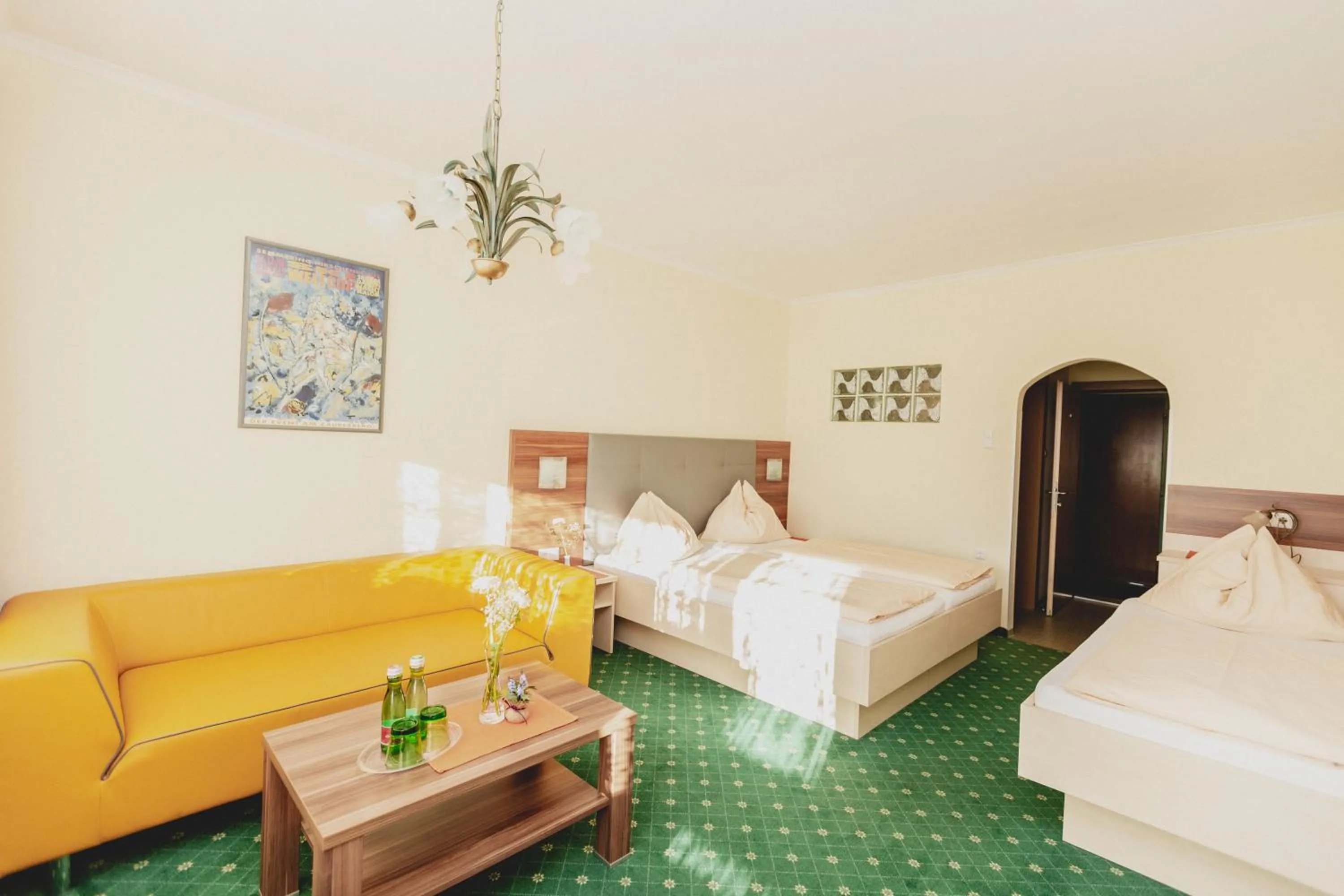 Bed in Gasthof Berghof