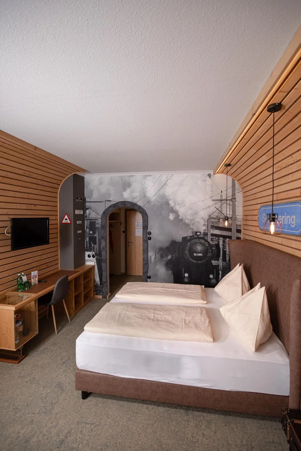 Bed in Gasthof Berghof