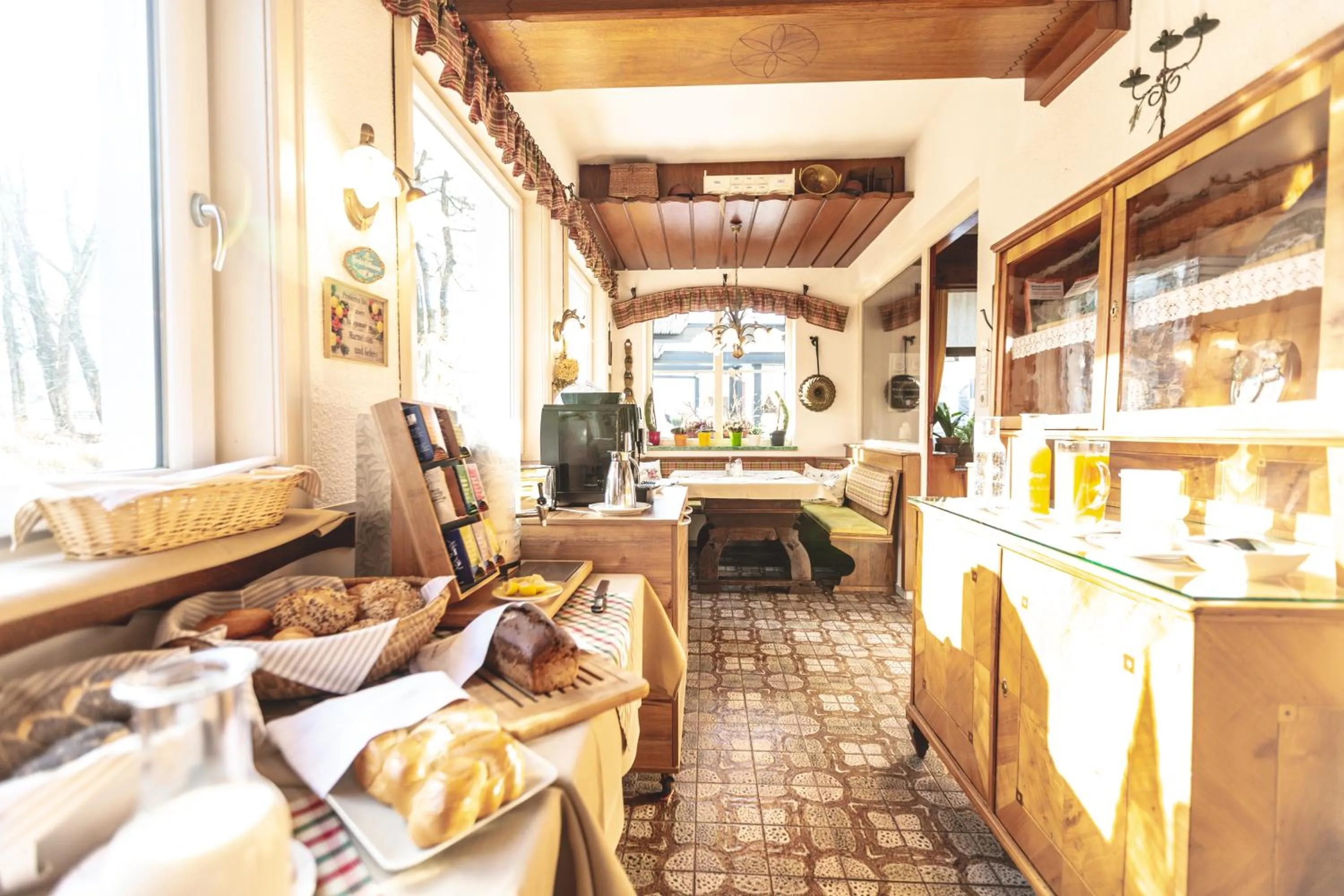 Breakfast in Gasthof Berghof