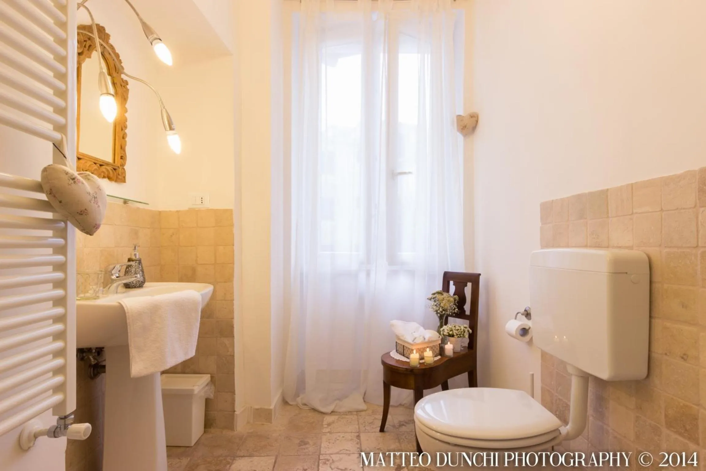 Toilet in B&B Il Cuore