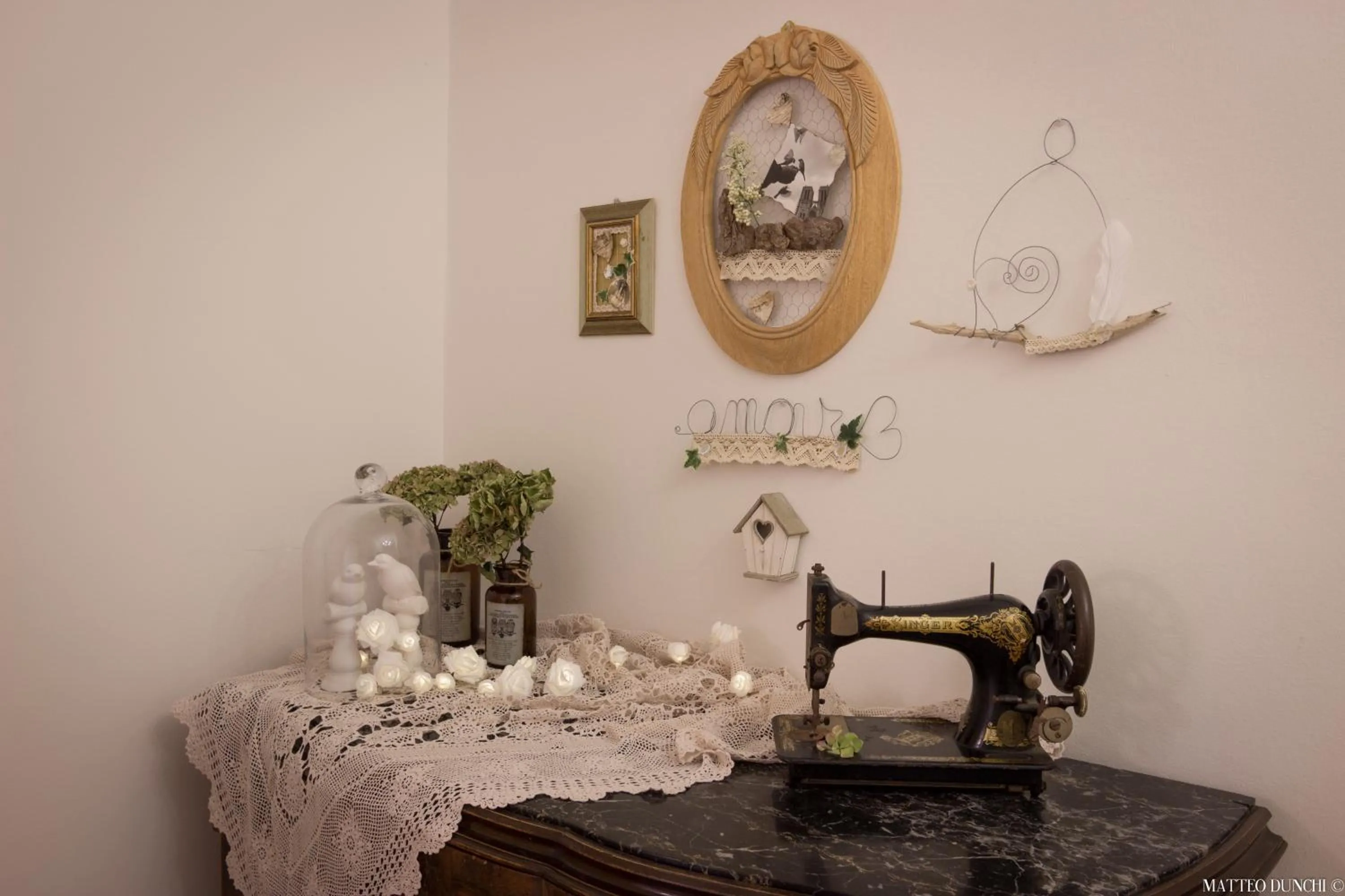 Living room in B&B Il Cuore