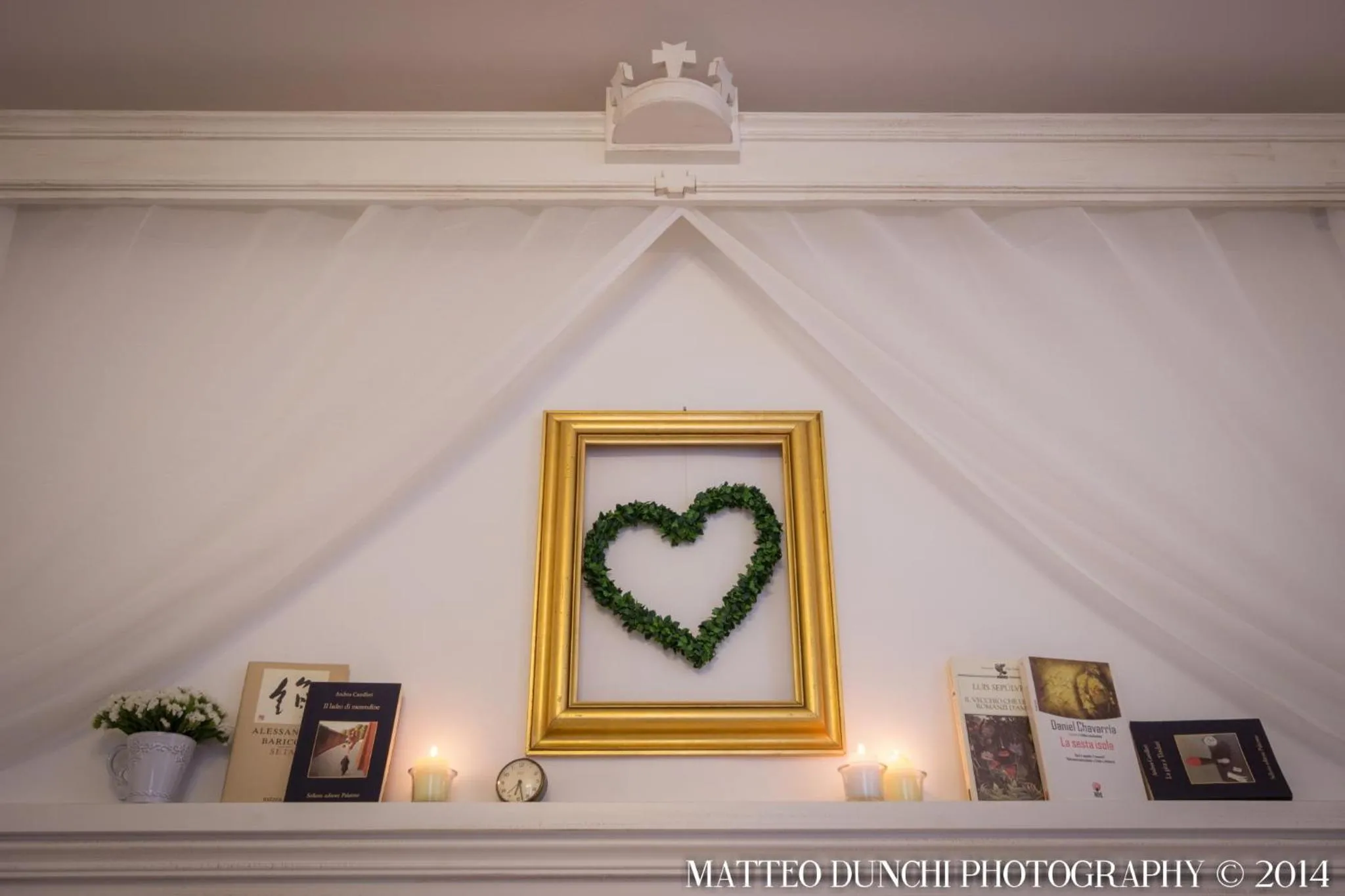 Decorative detail in B&B Il Cuore