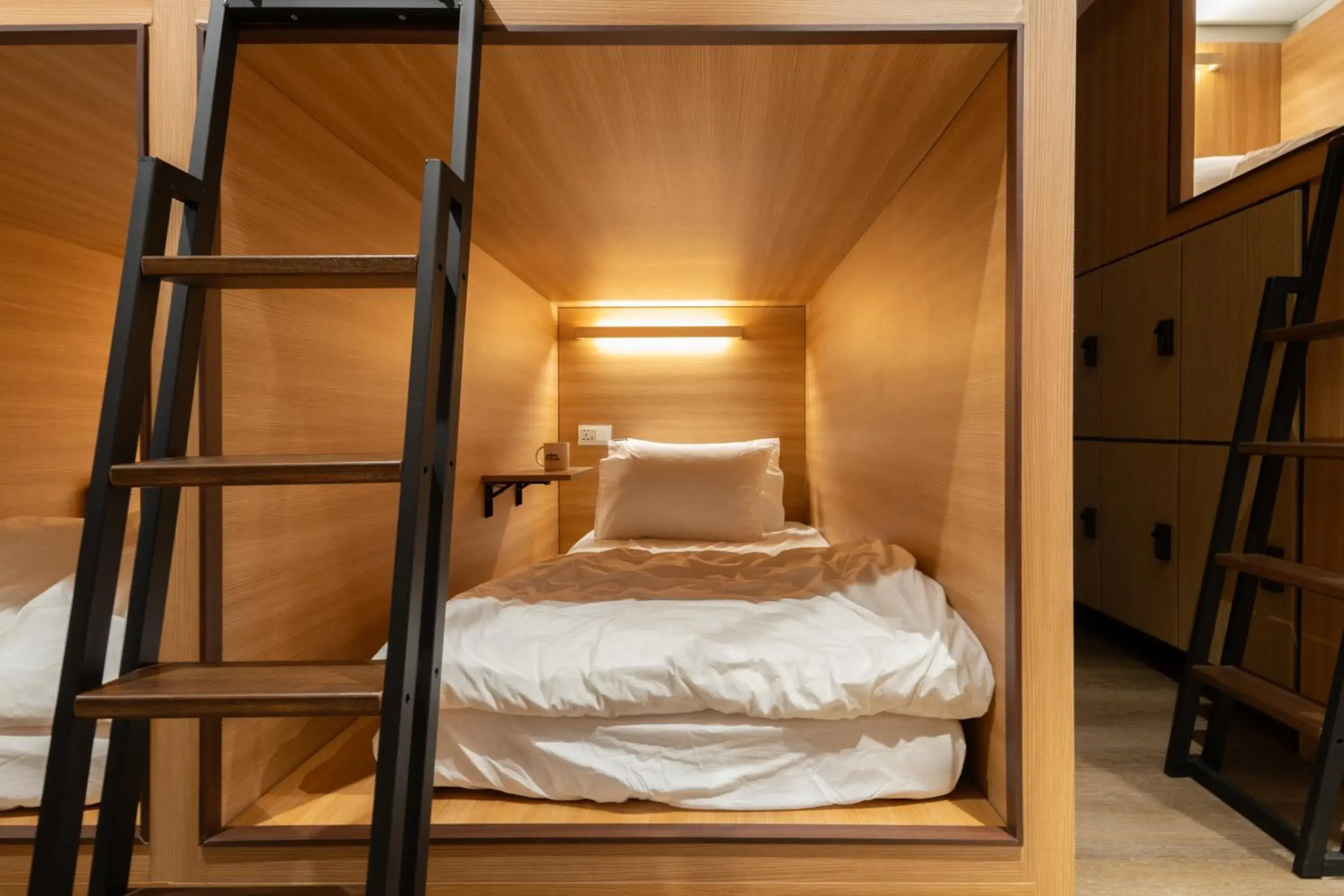 Single Bed in Female Dormitory Room in Boro Hanok Hostel in Myeongdong Single Bed in Female Dormitory Room in Boro Hanok Hostel in Myeongdong