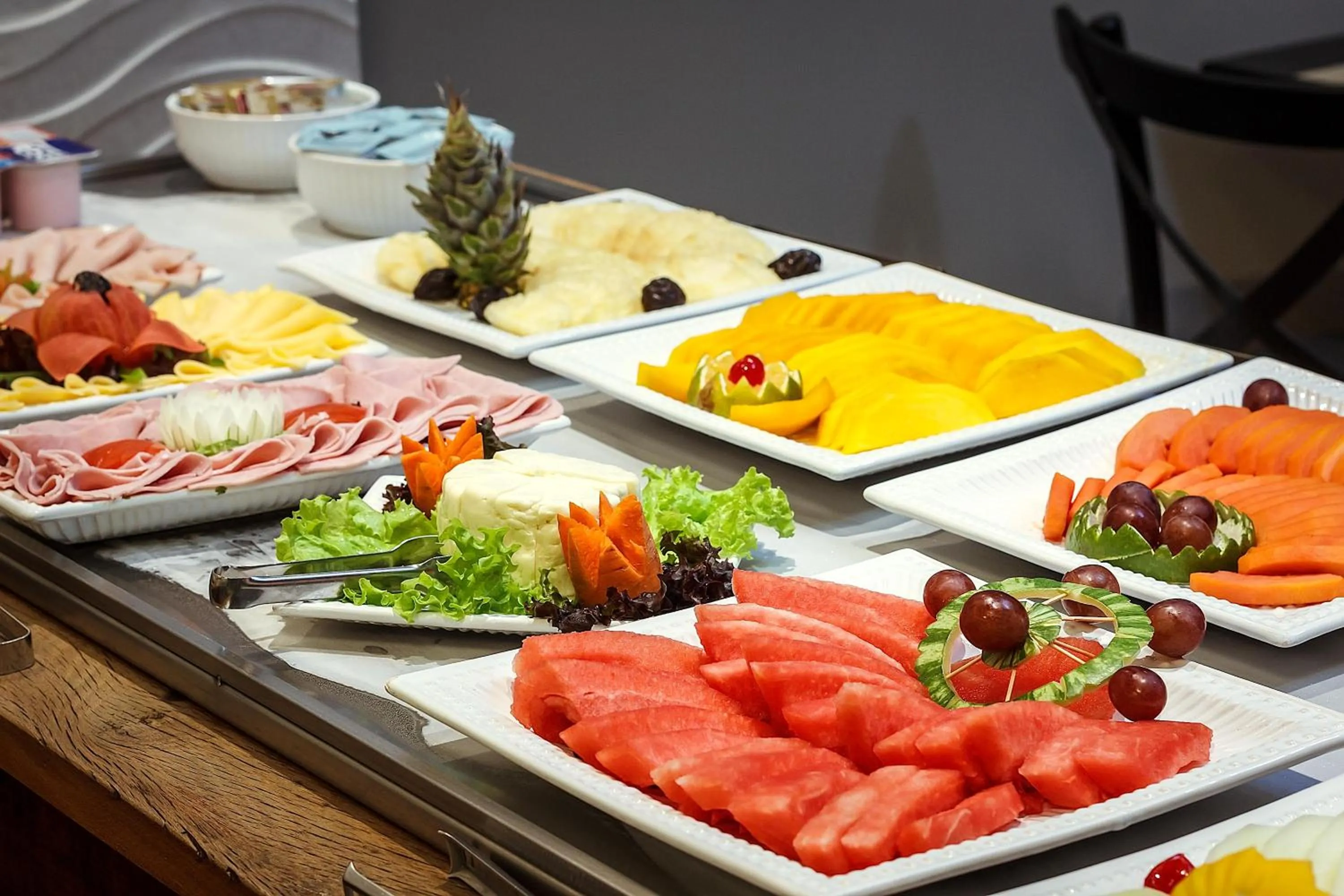 Buffet breakfast in Hotel Bahia do Sol