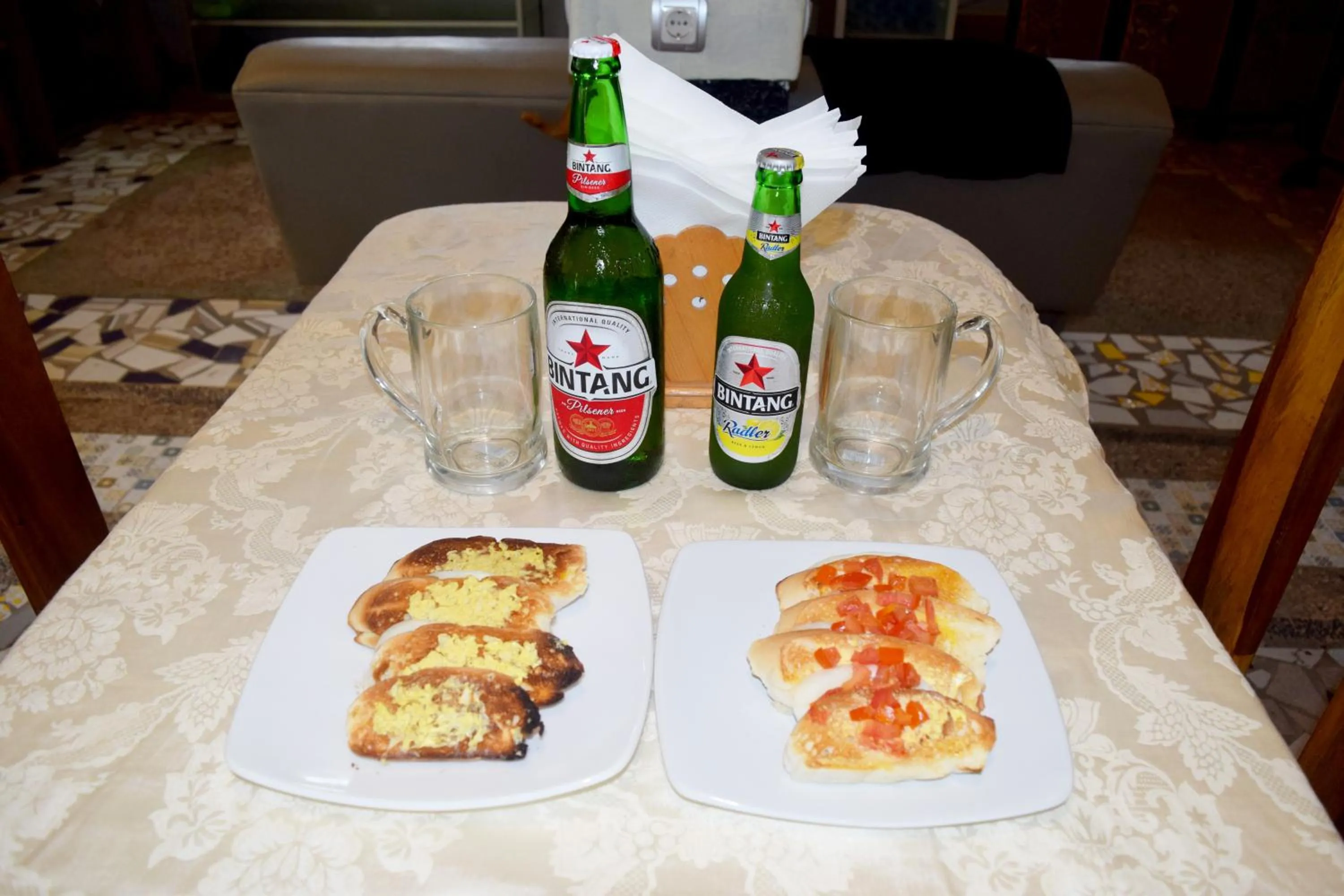 Food in Panda Cottage