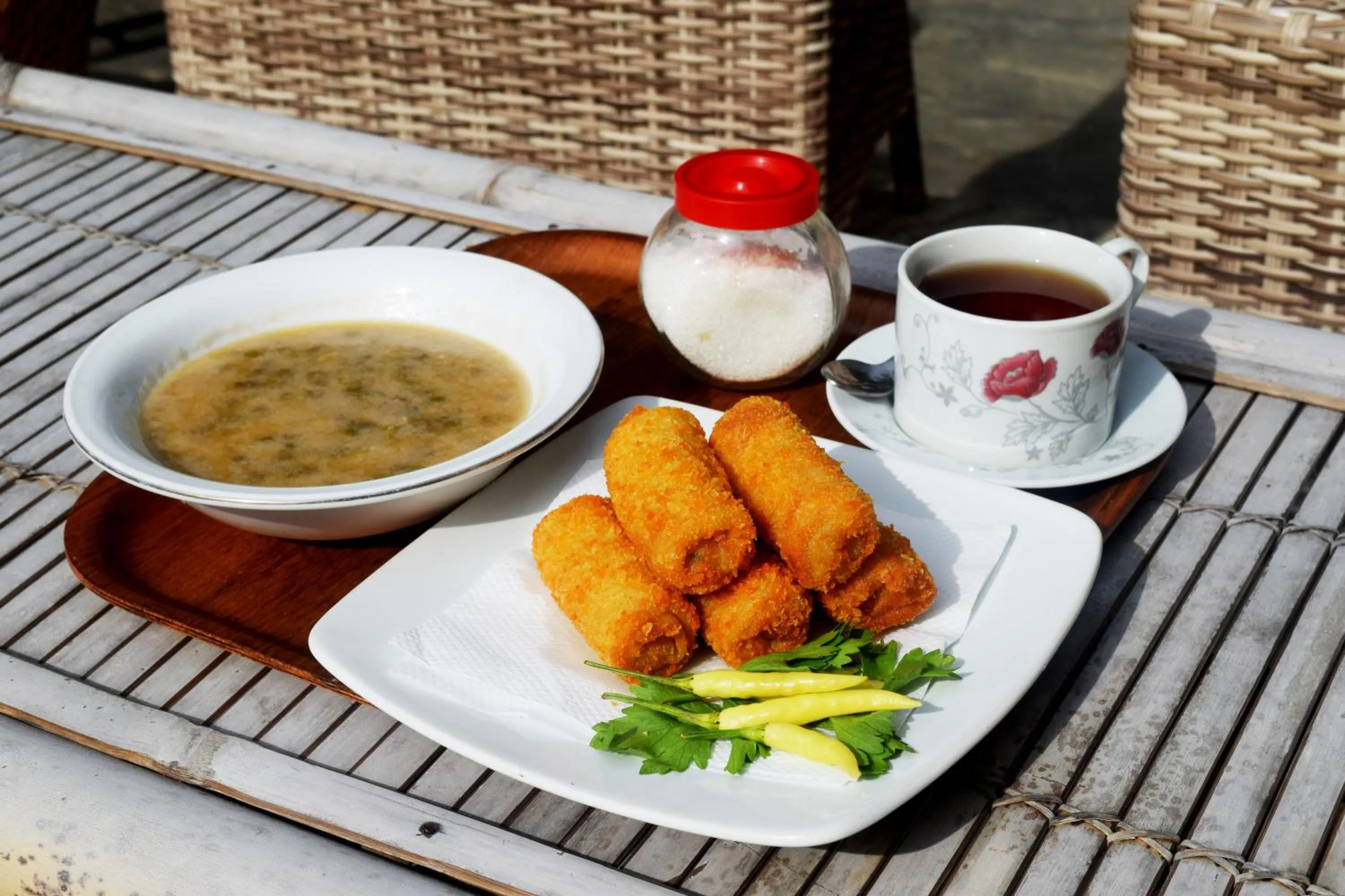 Food in Panda Cottage