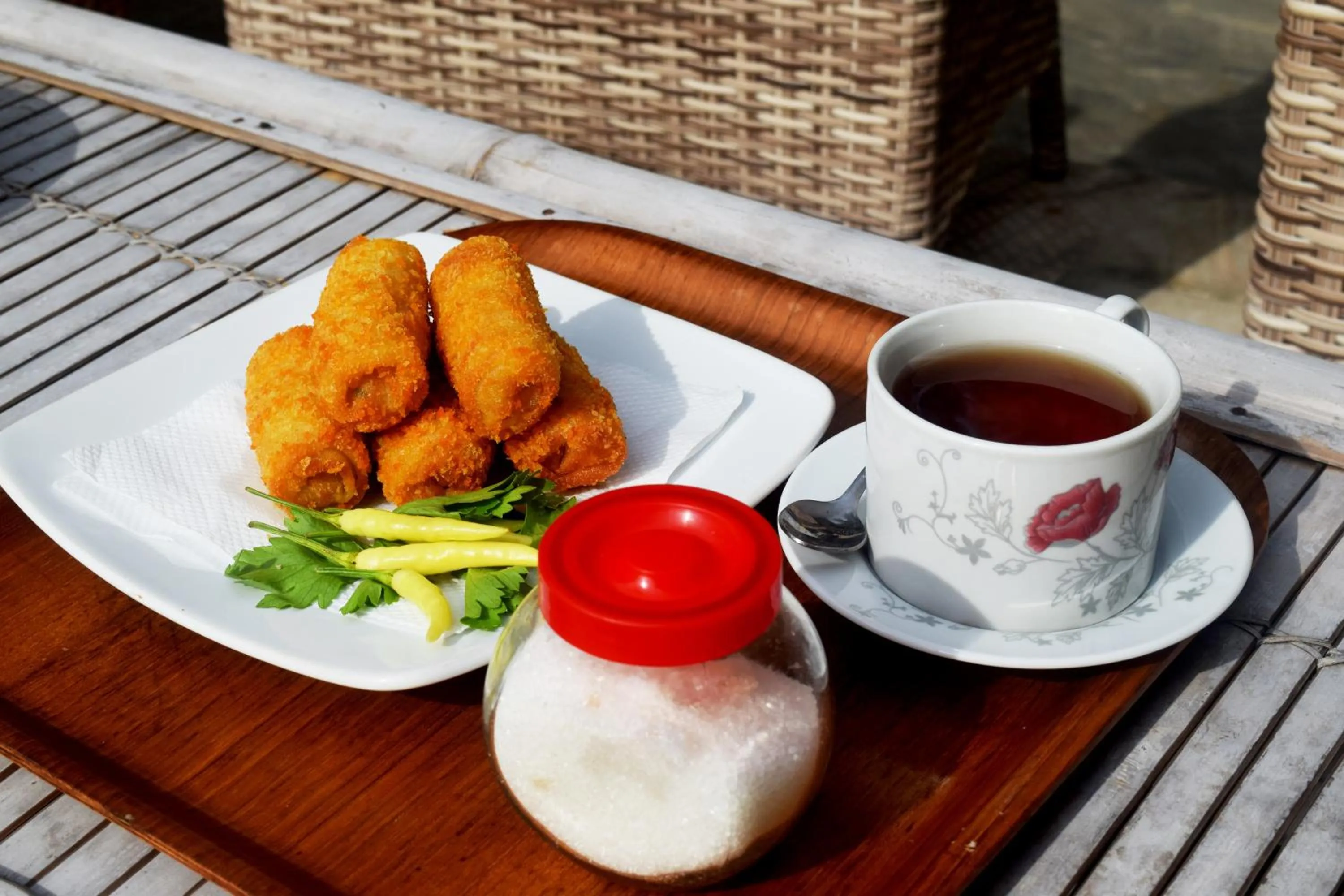 Food in Panda Cottage