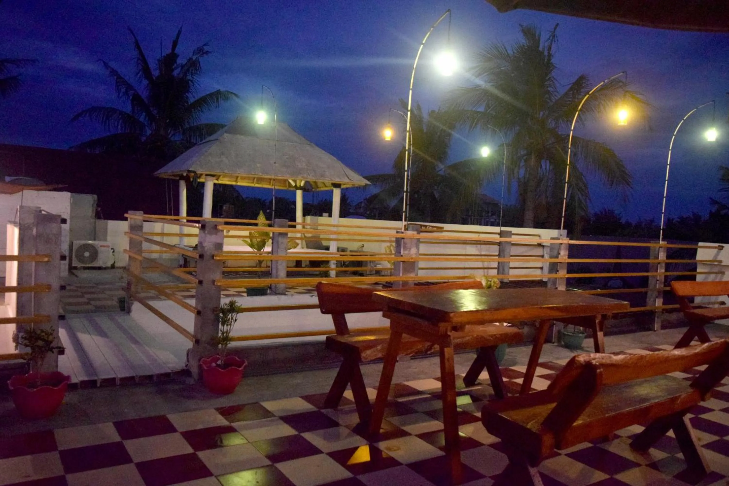 Patio in Panda Cottage