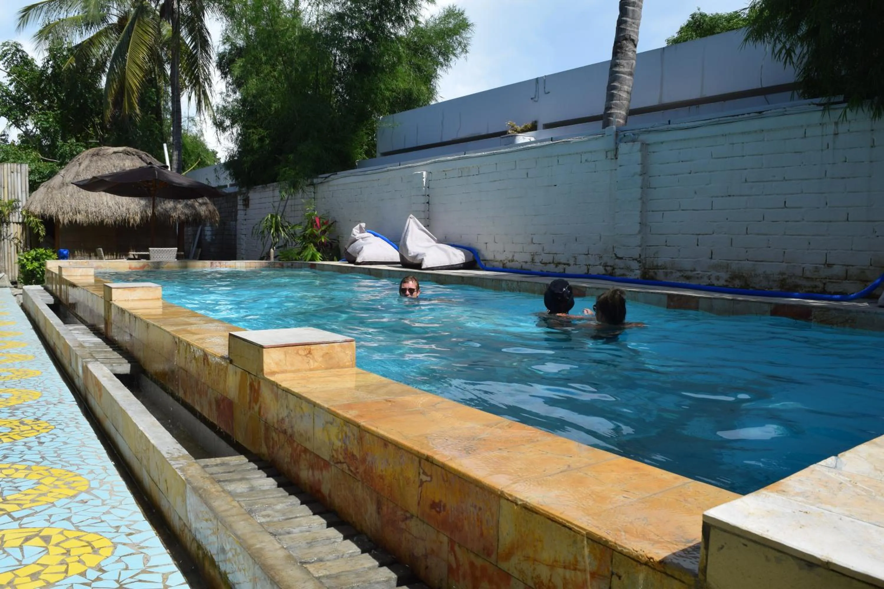 Swimming pool in Panda Cottage