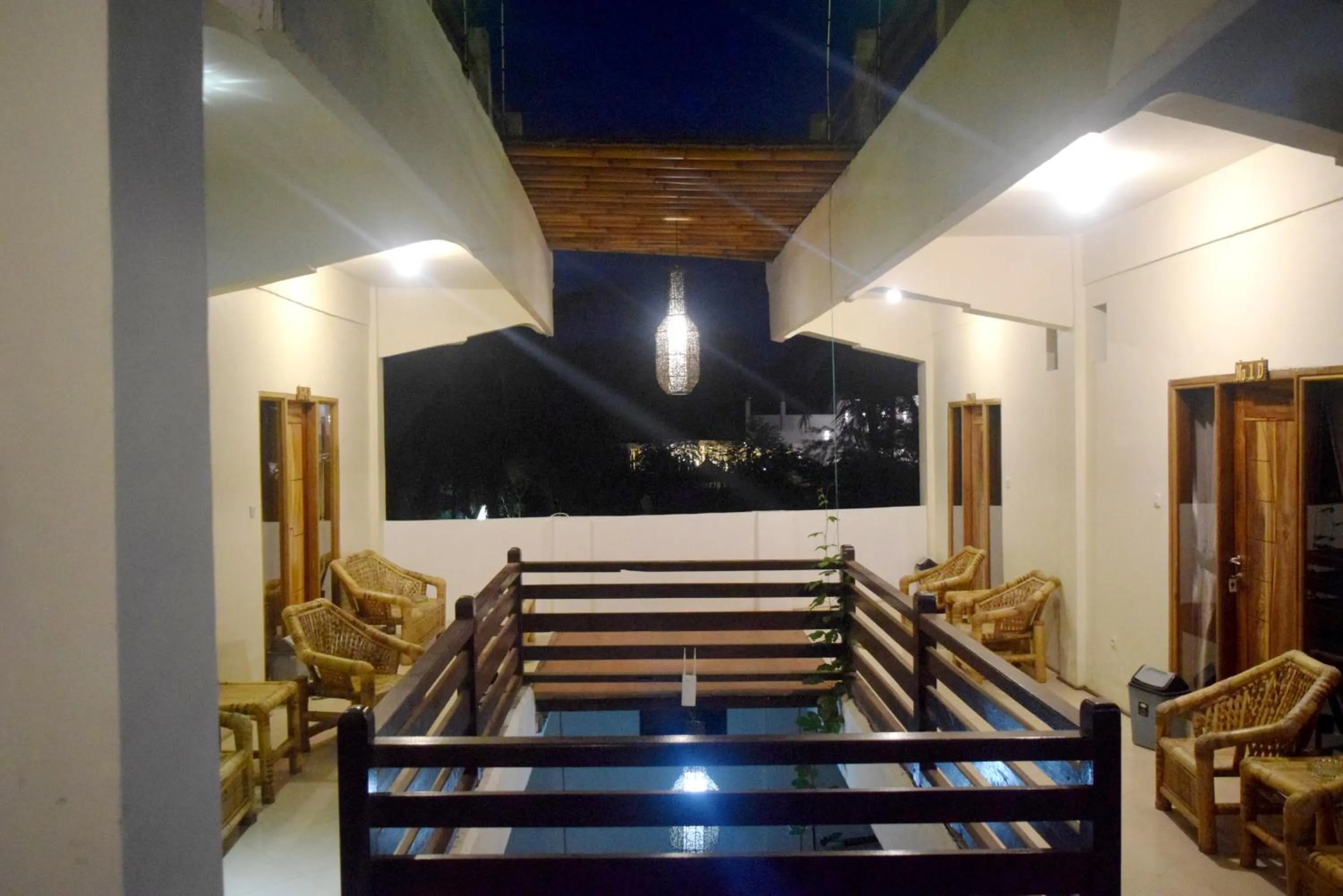 Patio in Panda Cottage