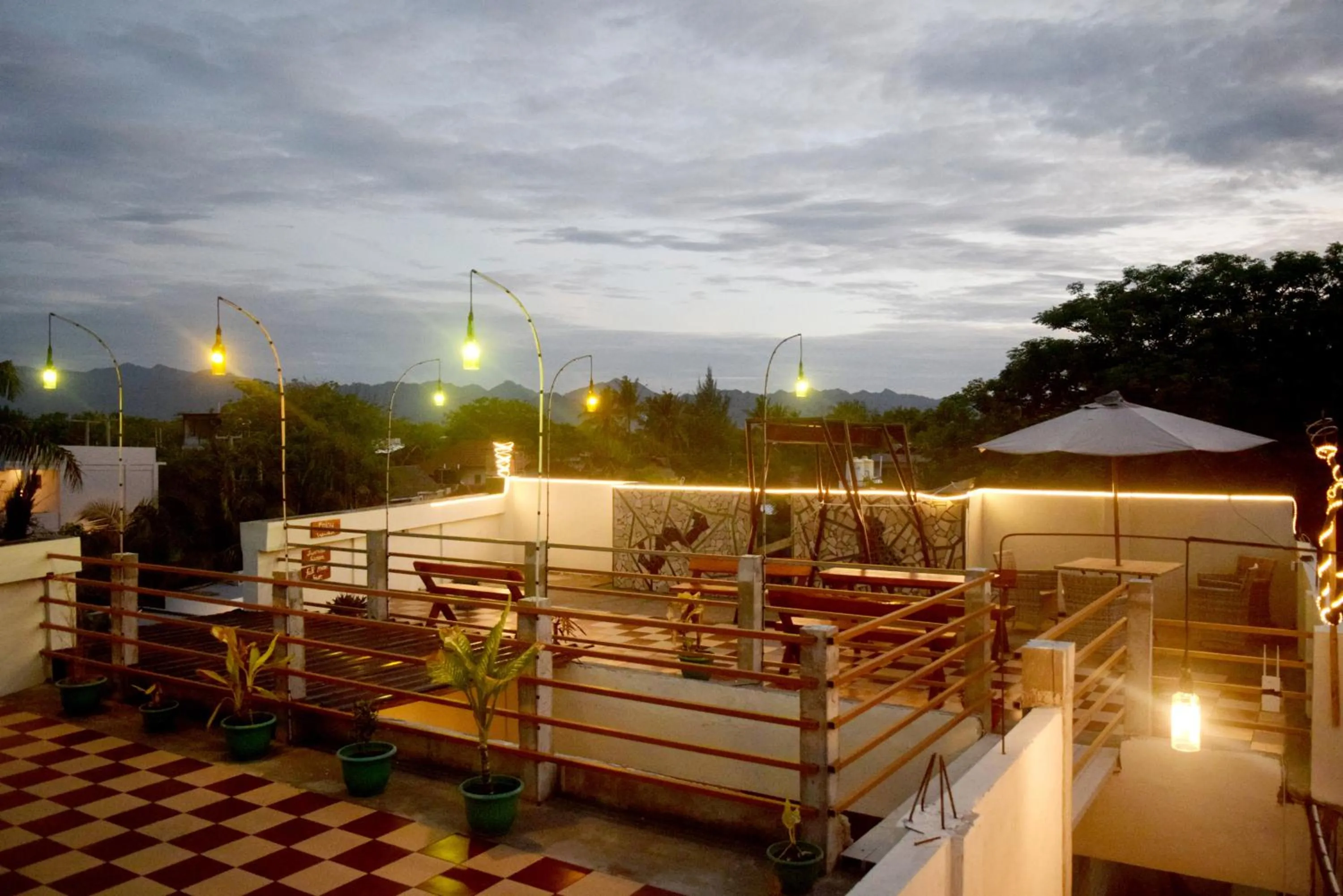 Balcony/Terrace in Panda Cottage