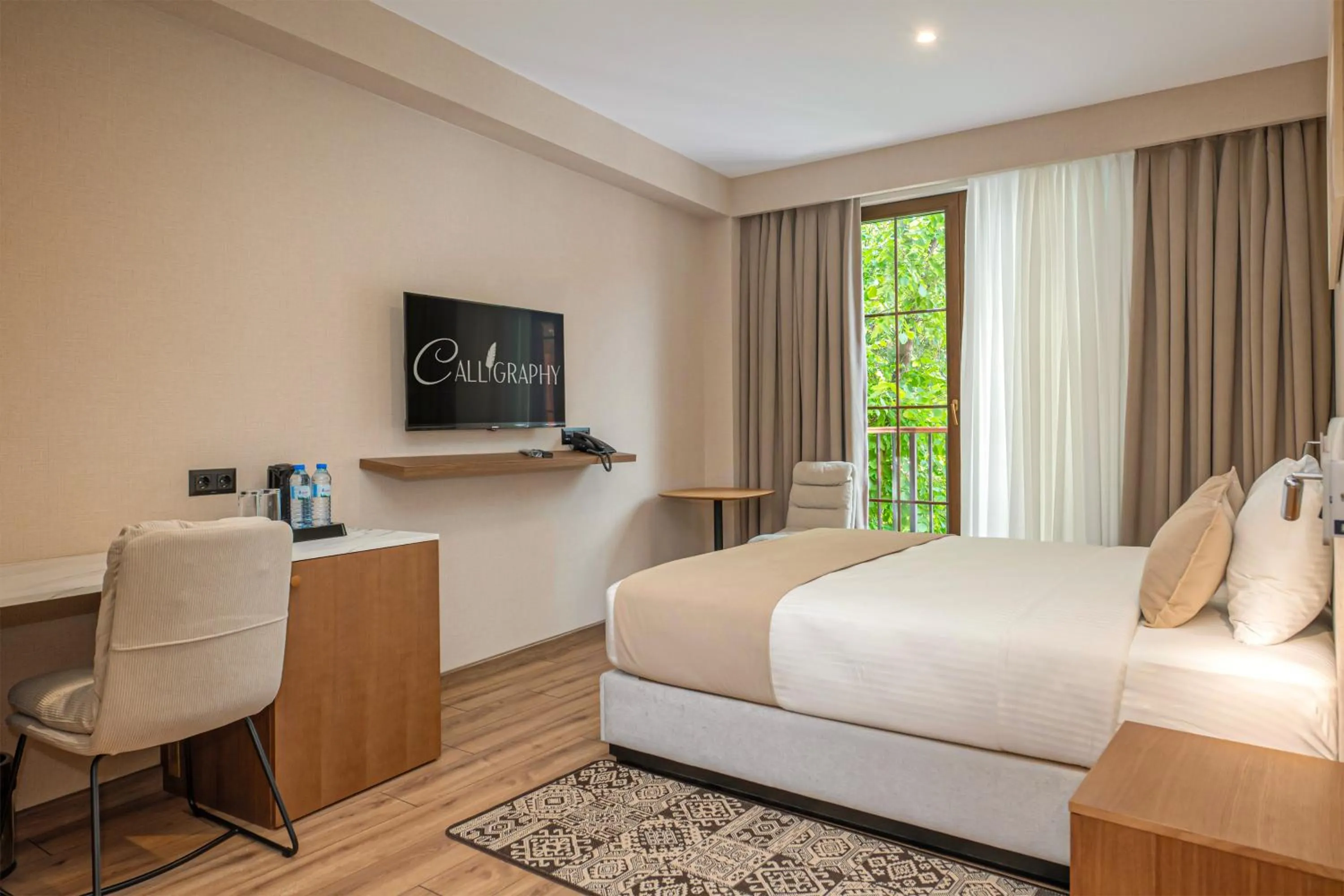 Bedroom, Bed in Boutique Hotel Calligraphy