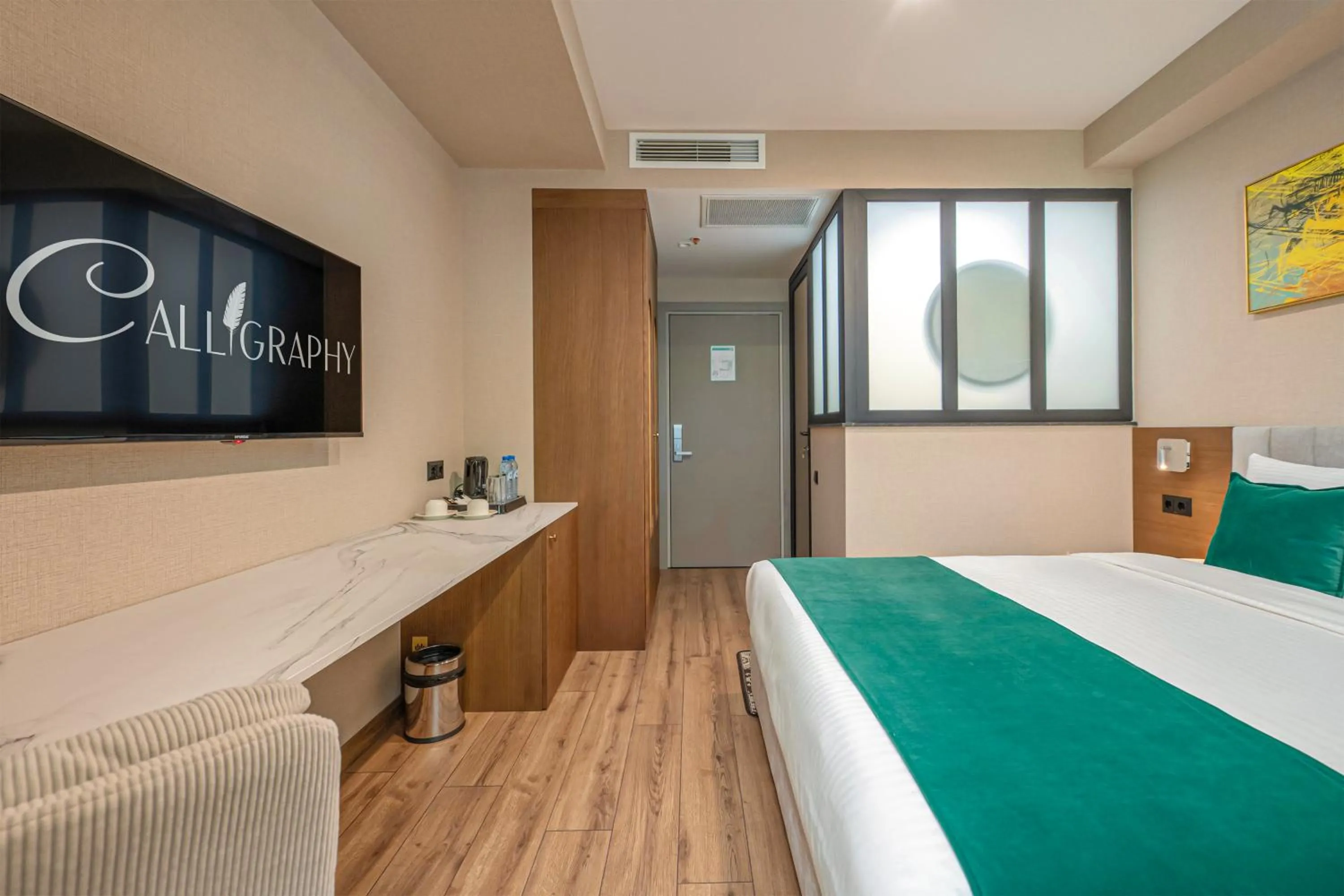 Bedroom, Bed in Boutique Hotel Calligraphy