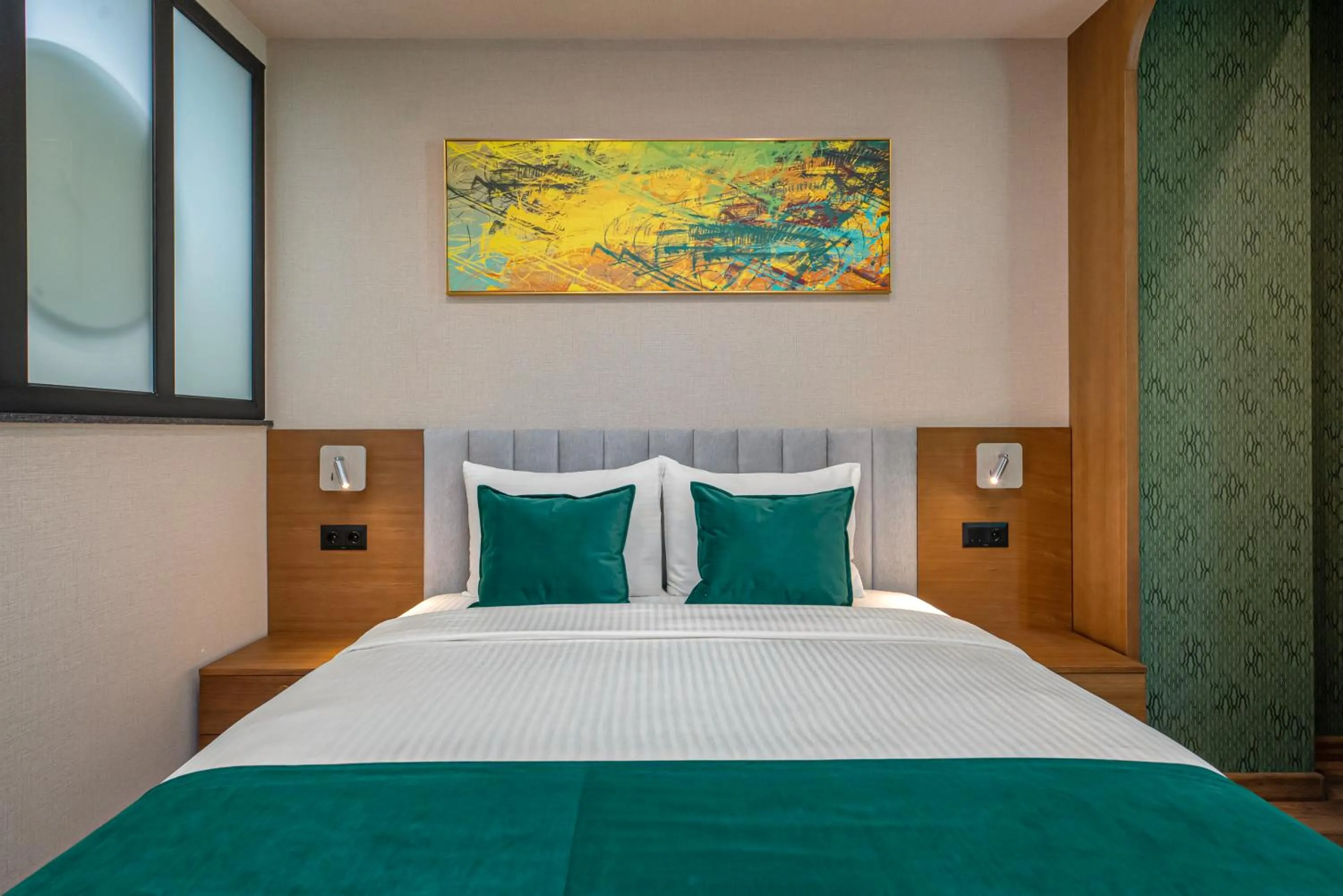 Bedroom, Bed in Boutique Hotel Calligraphy