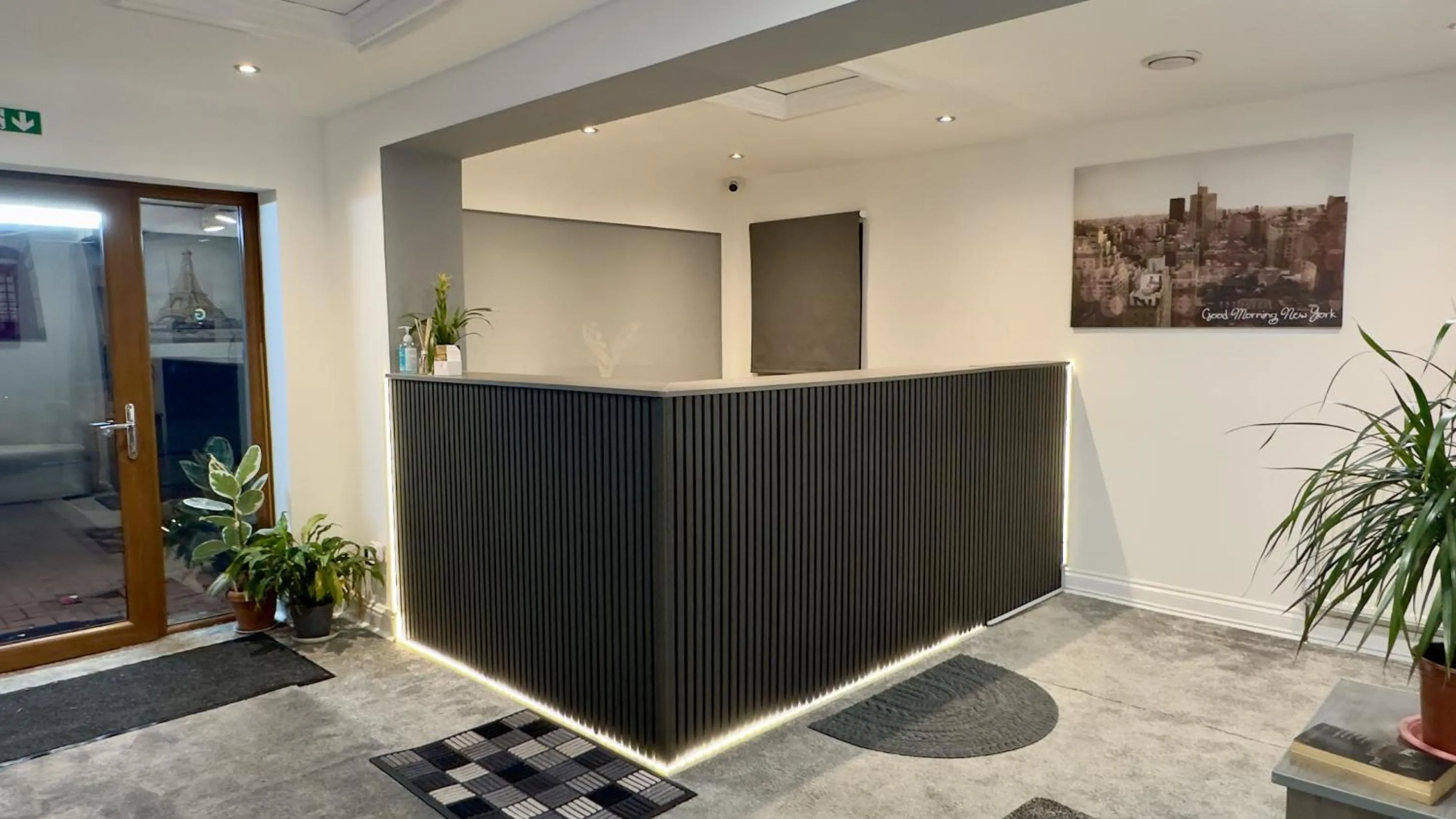 Living room in Heathrow Travellers Hub