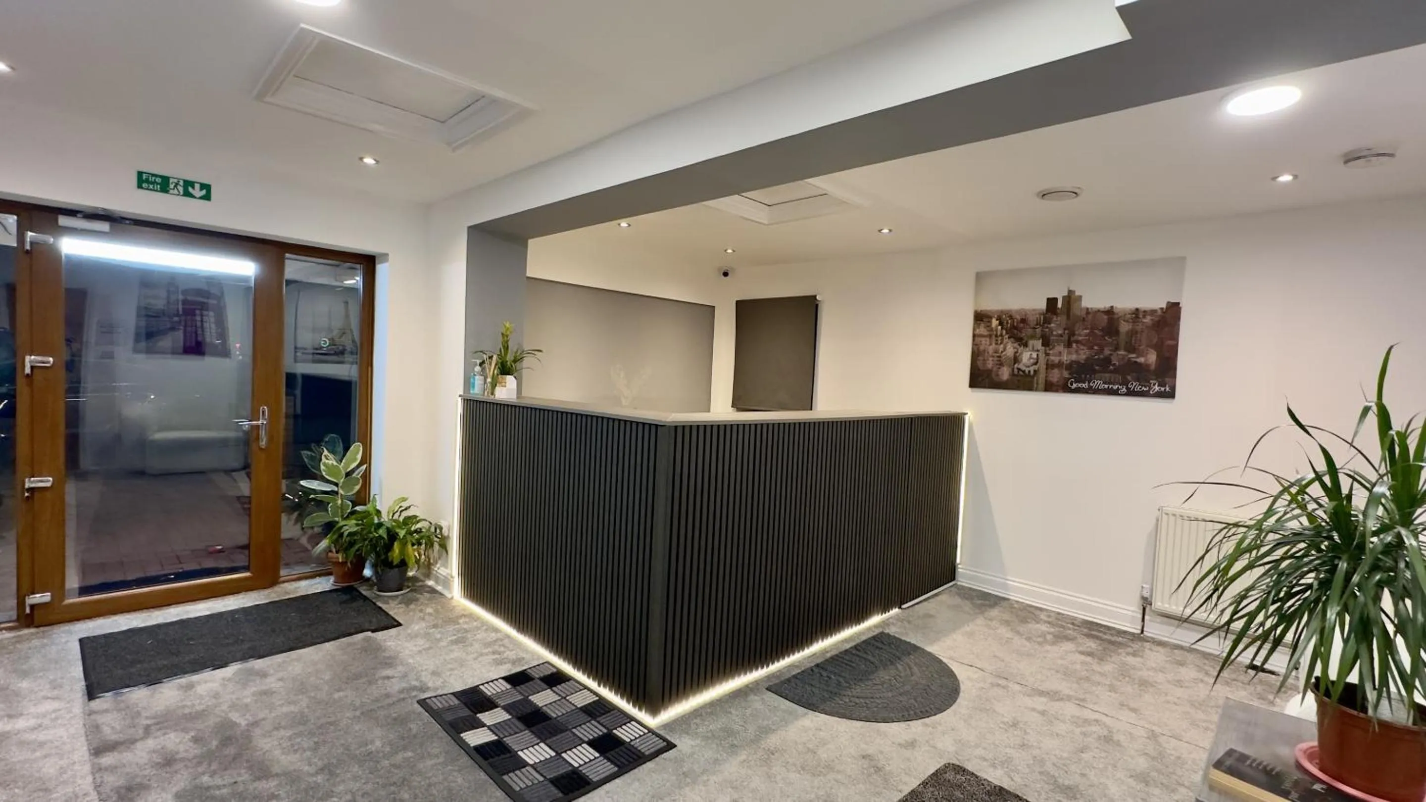 Living room in Heathrow Travellers Hub