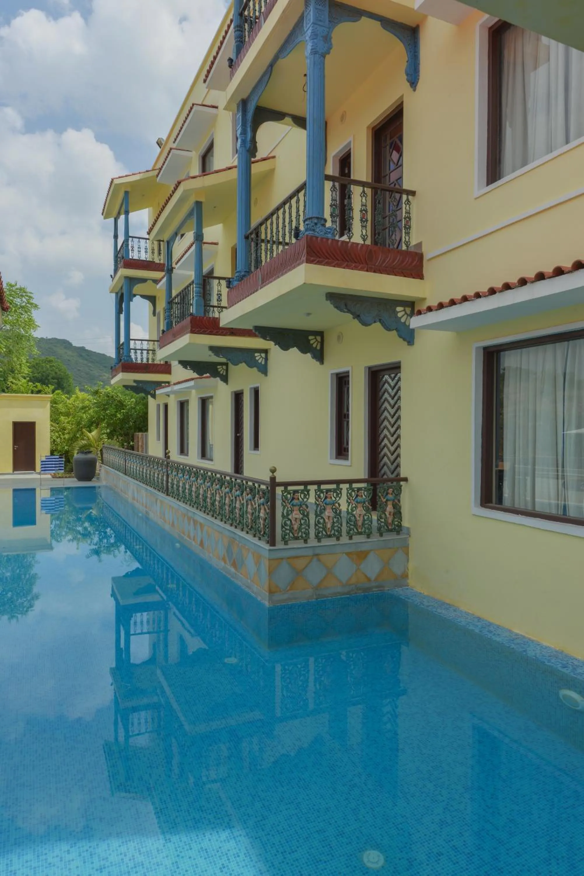 Balcony/Terrace in The Royal Retreat Resort & Spa