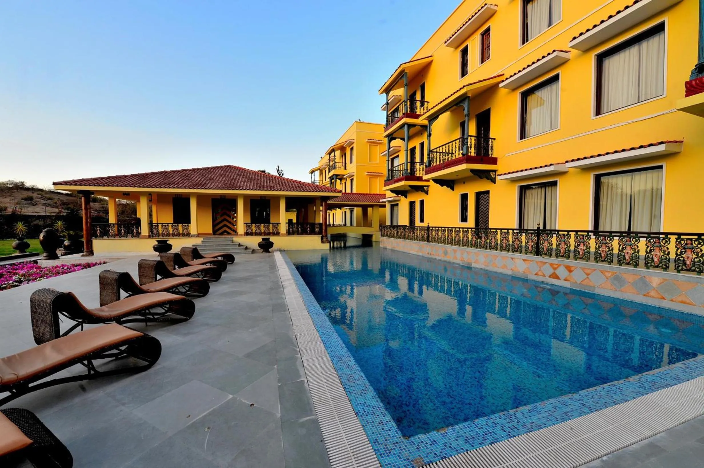Pool view in The Royal Retreat Resort & Spa