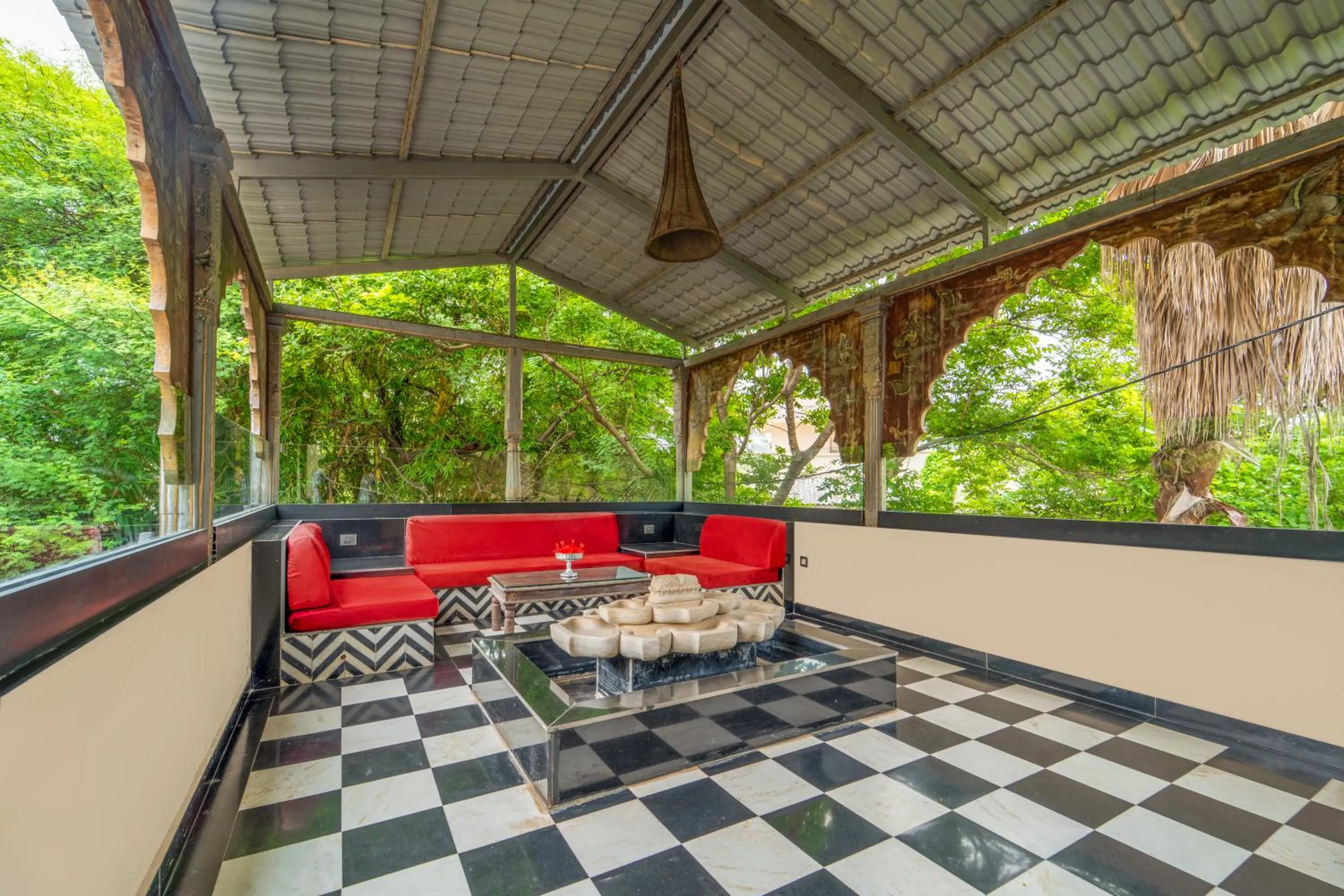 Seating area in The Royal Retreat Resort & Spa