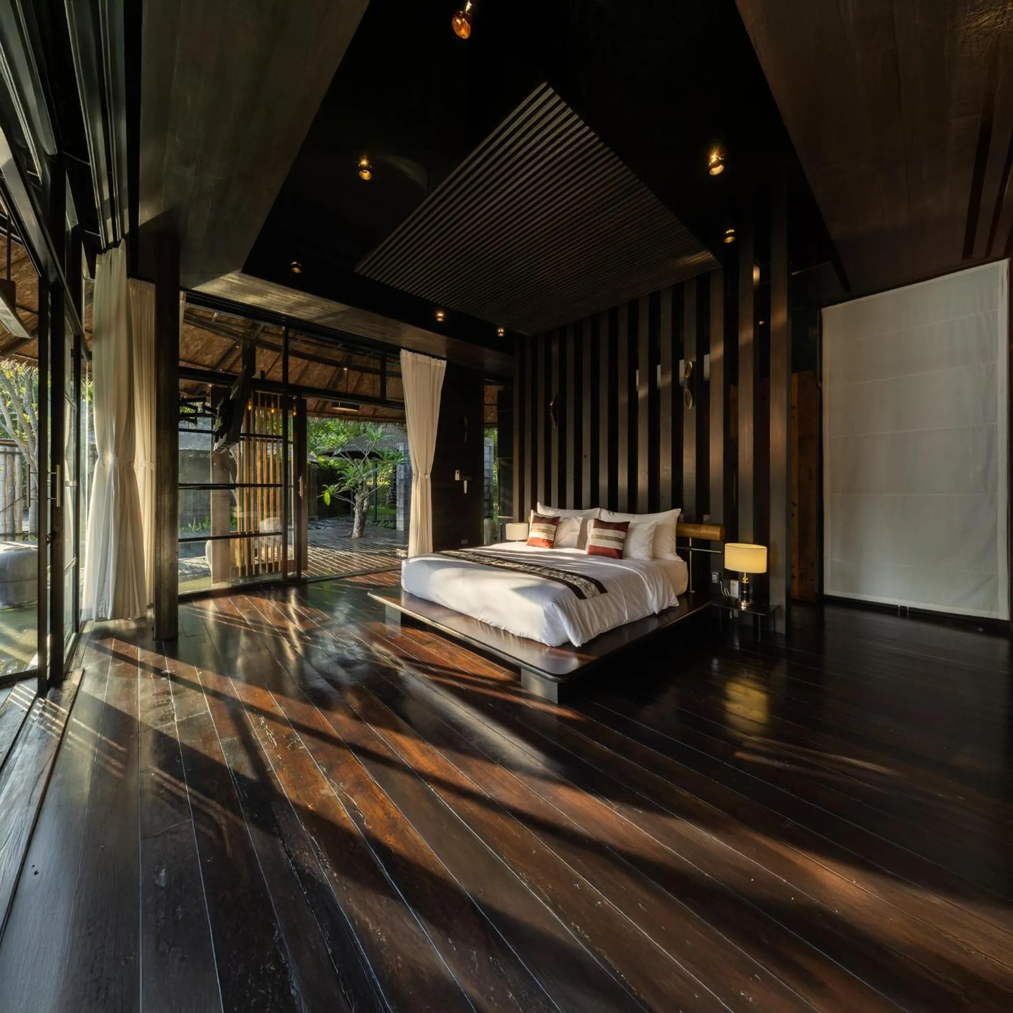 Bed in Sanctuary Kanchanaburi