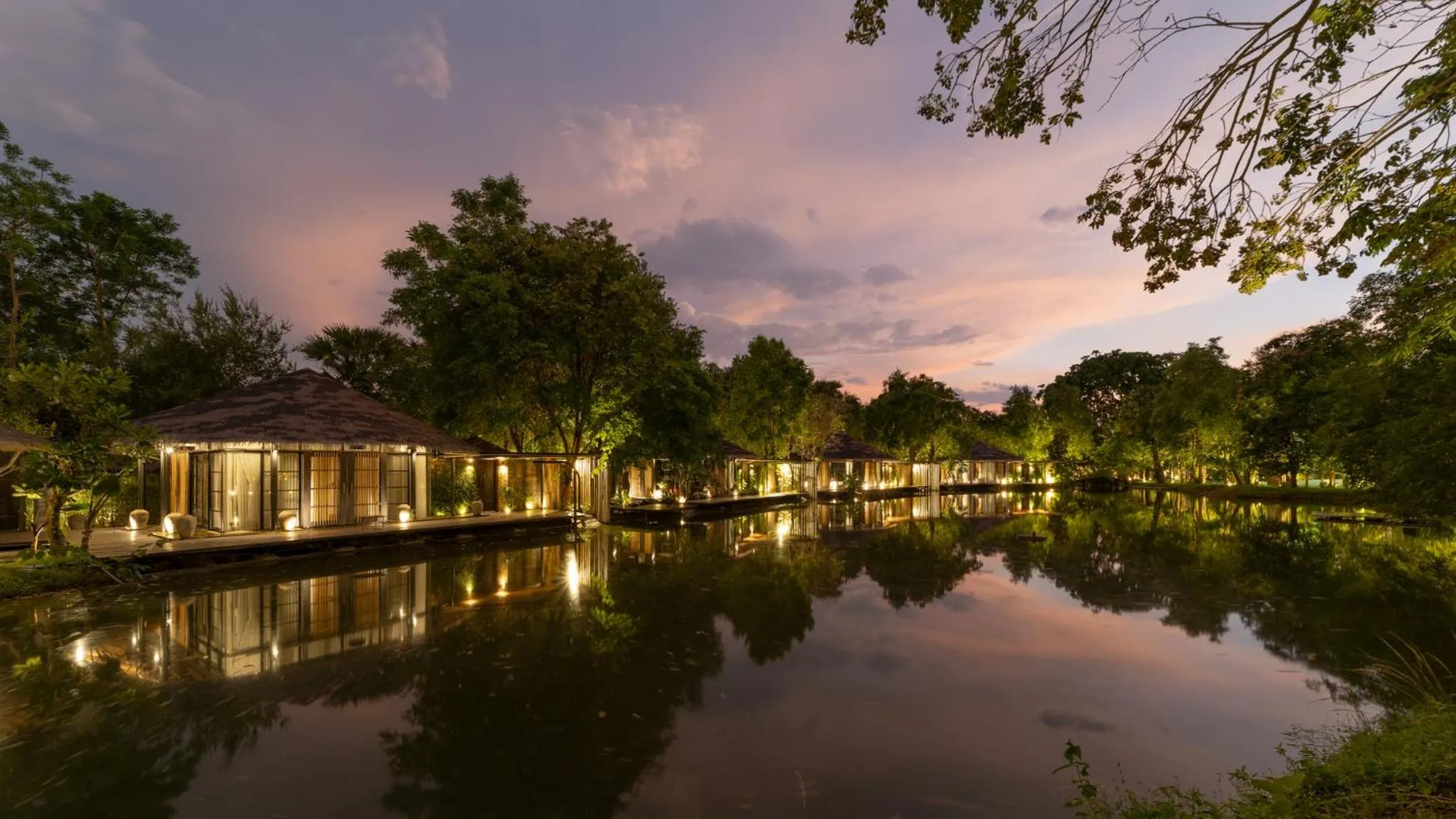 Night in Sanctuary Kanchanaburi